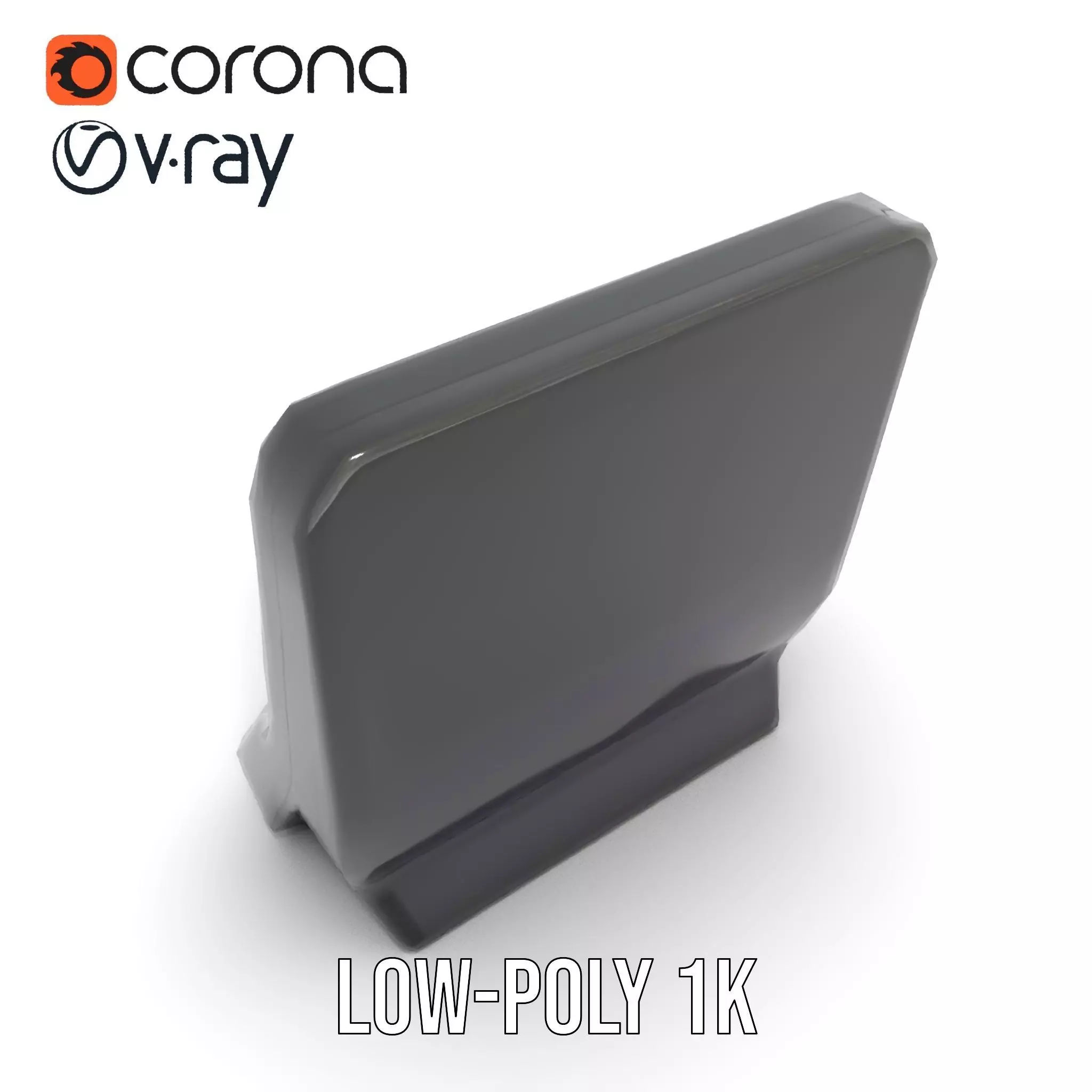 Advanced Keyboard Display Device Model Pack Low-poly 3D model_9