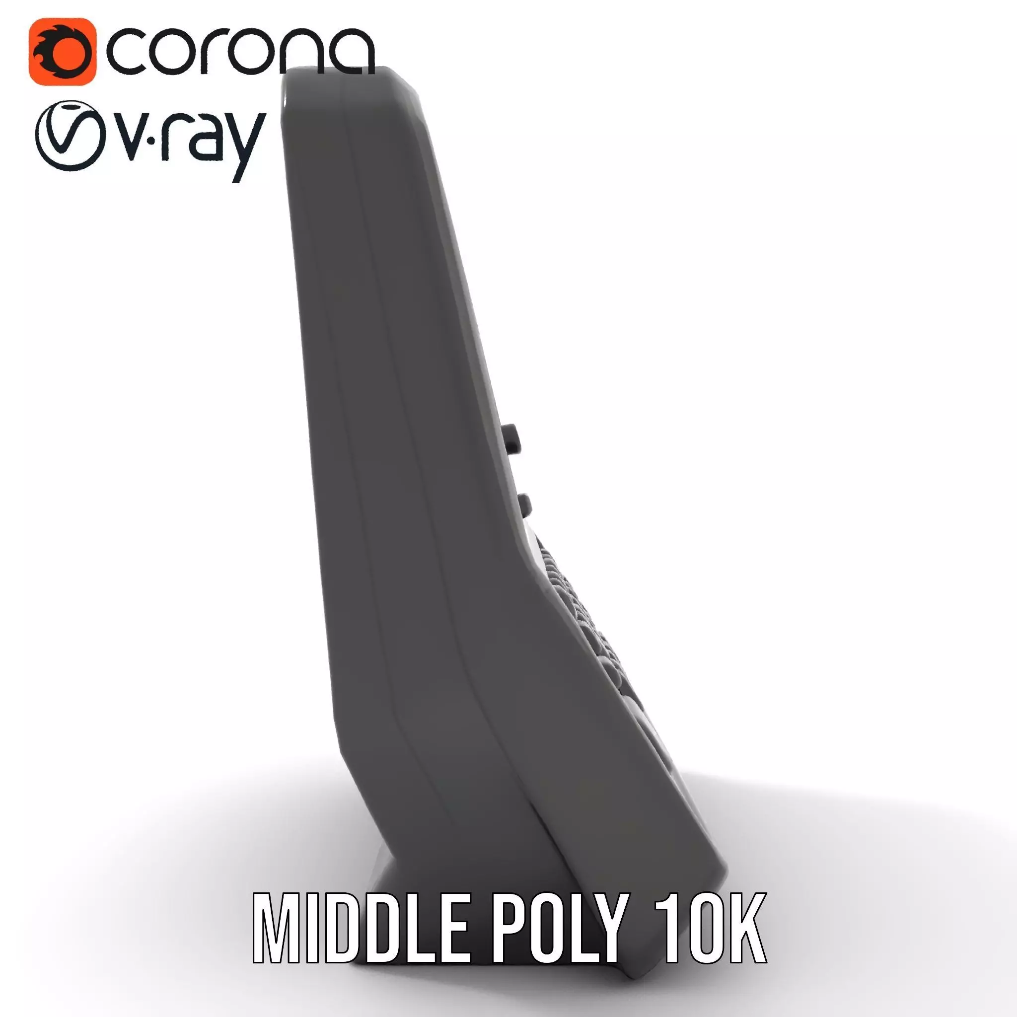 Advanced Keyboard Display Device Model Pack Low-poly 3D model_5