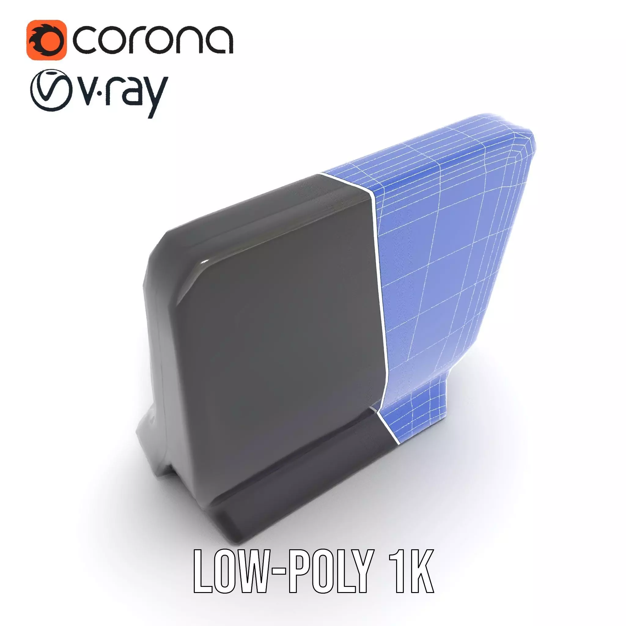 Advanced Keyboard Display Device Model Pack Low-poly 3D model_17