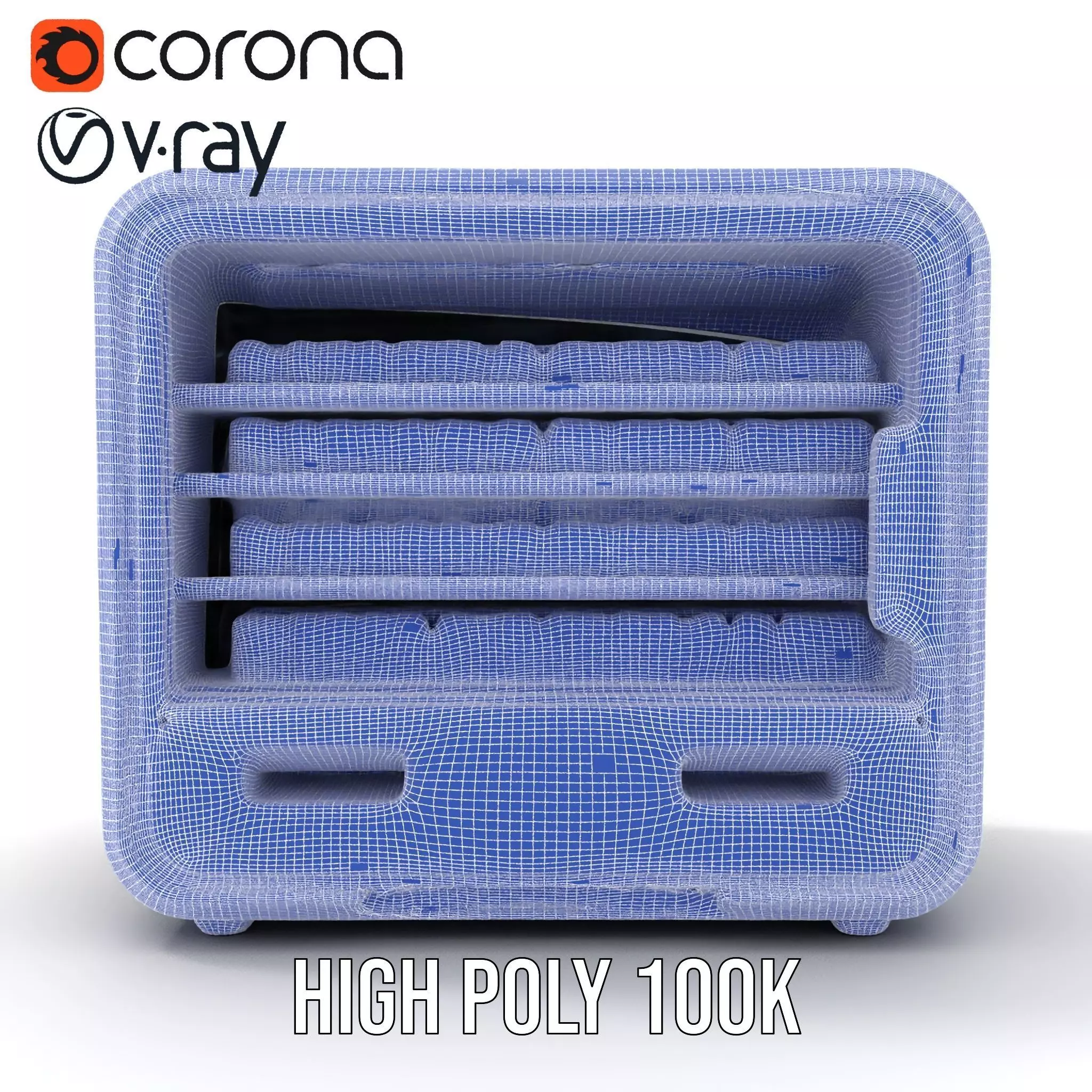 Modern Beverage Vending Machine Model Pack Low-poly 3D model_31