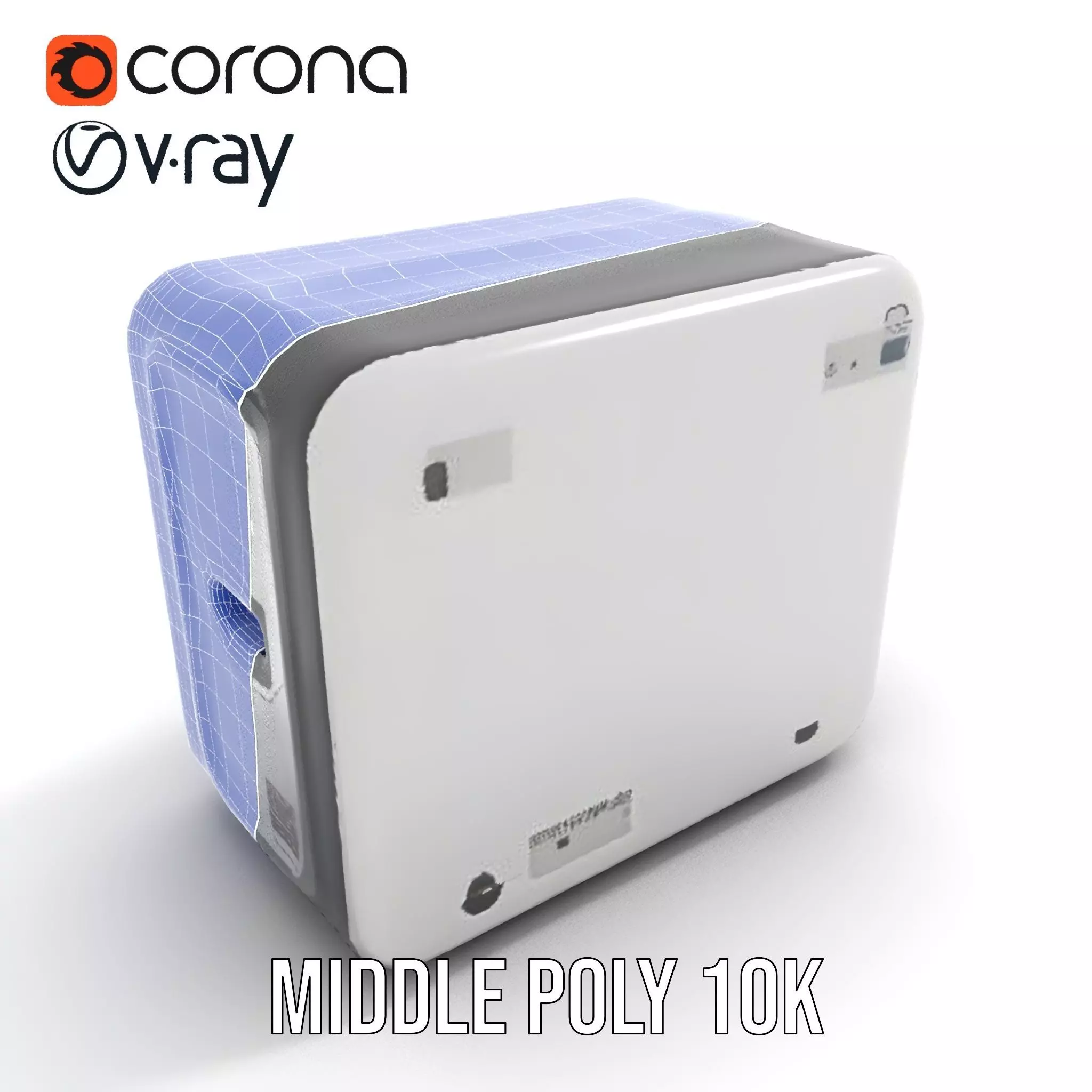 Modern Beverage Vending Machine Model Pack Low-poly 3D model_12