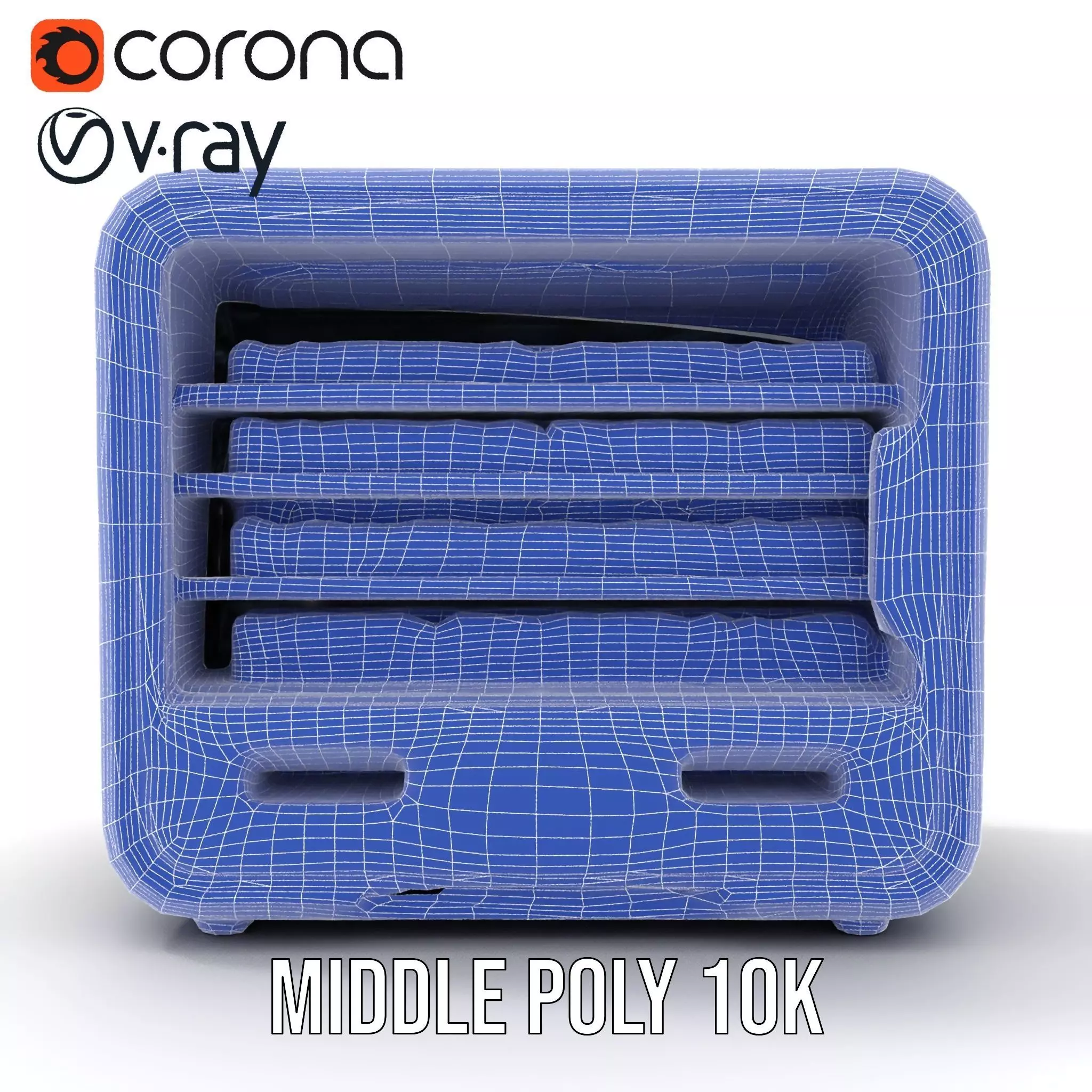 Modern Beverage Vending Machine Model Pack Low-poly 3D model_21