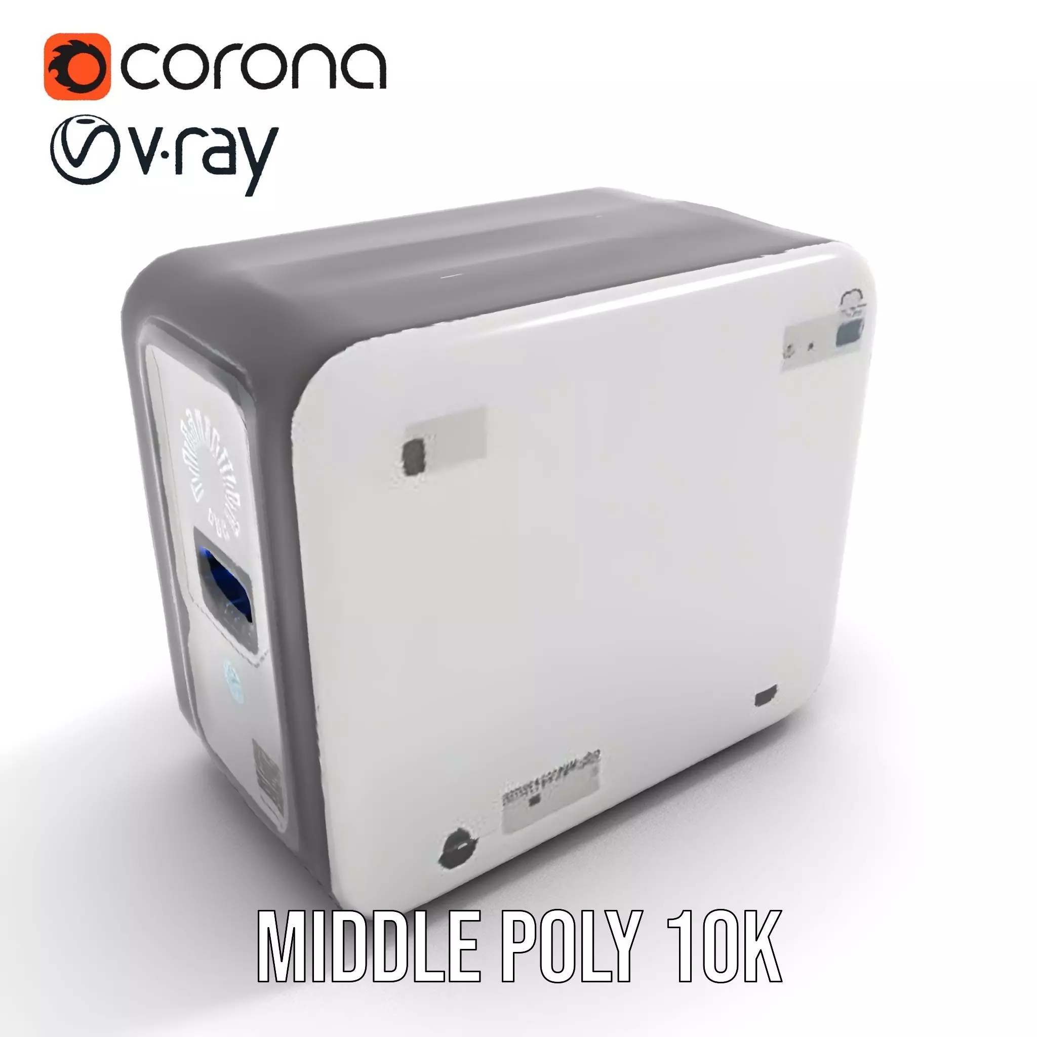 Modern Beverage Vending Machine Model Pack Low-poly 3D model_5