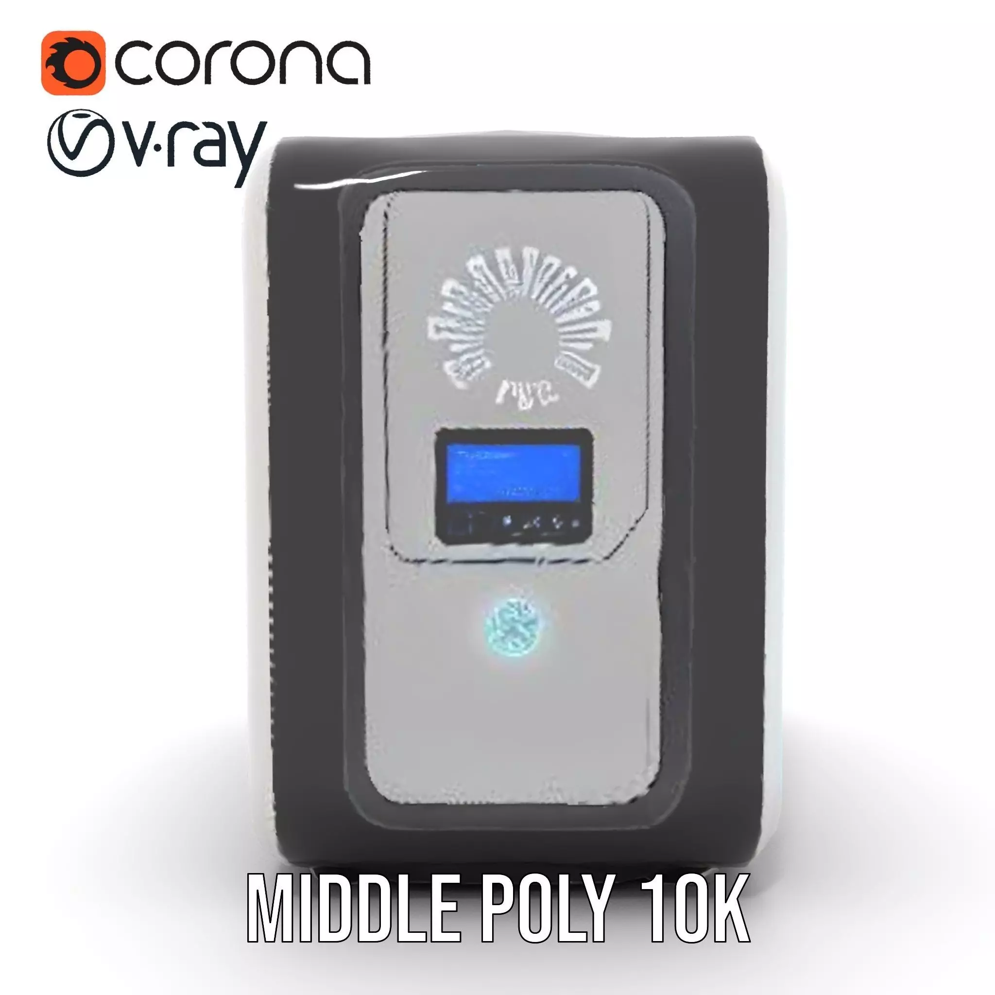 Modern Beverage Vending Machine Model Pack Low-poly 3D model_18