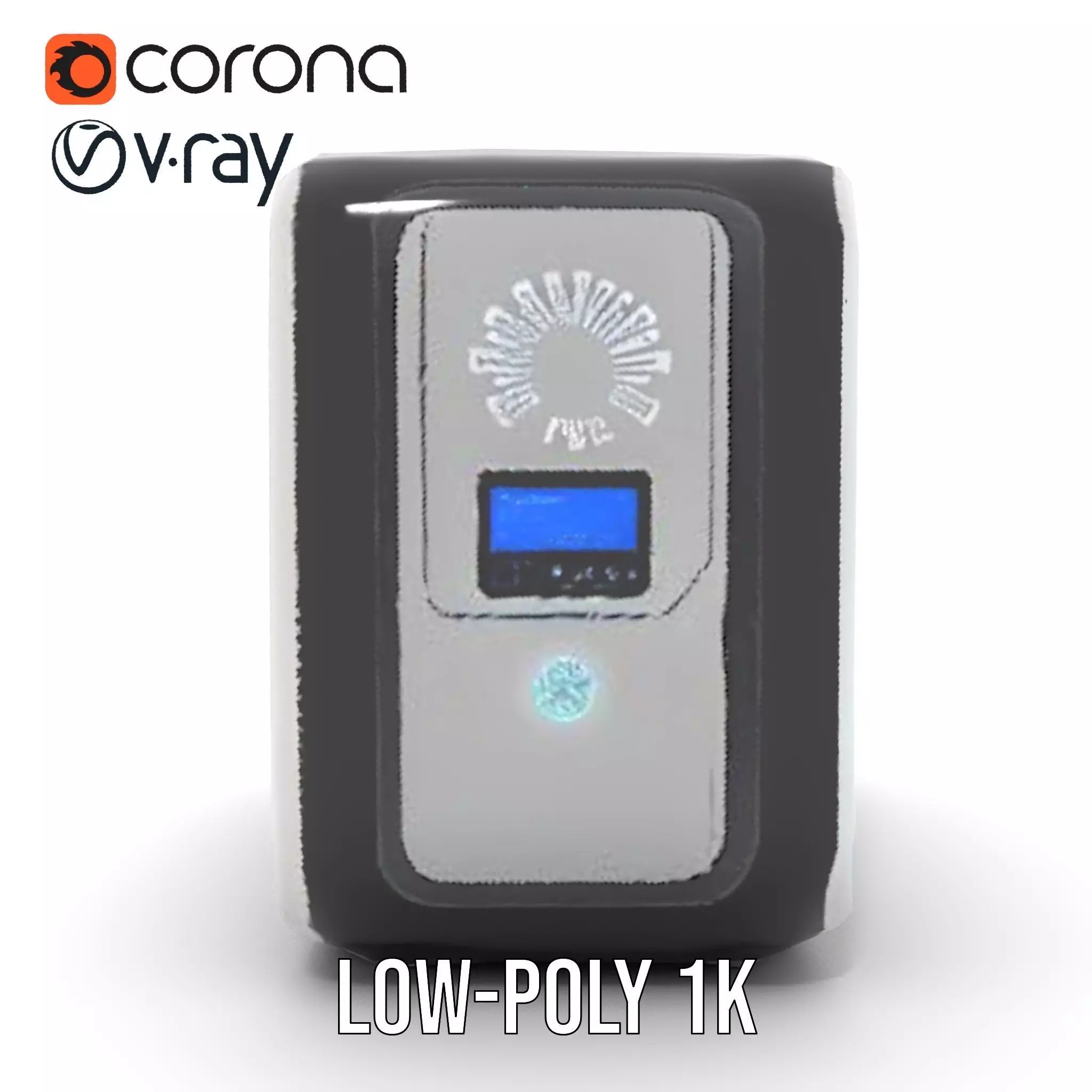 Modern Beverage Vending Machine Model Pack Low-poly 3D model_25