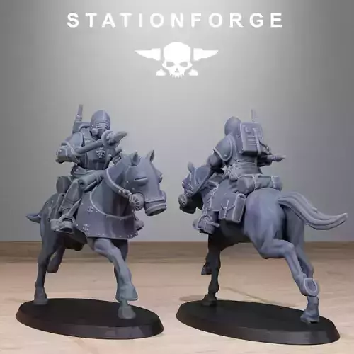RoyalGuard Cavalry 3D print model 5