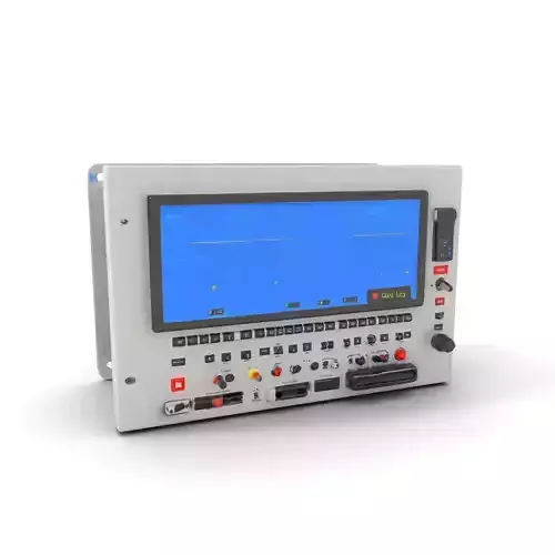 Industrial Control Panel Interface Model Pack Low-poly 3D model