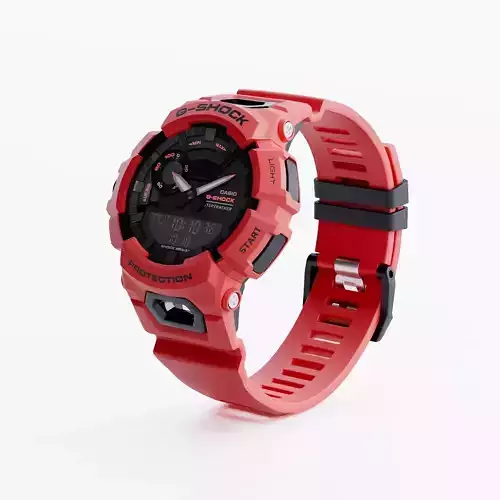 CASIO G-Shock Watch Low-poly 3D model