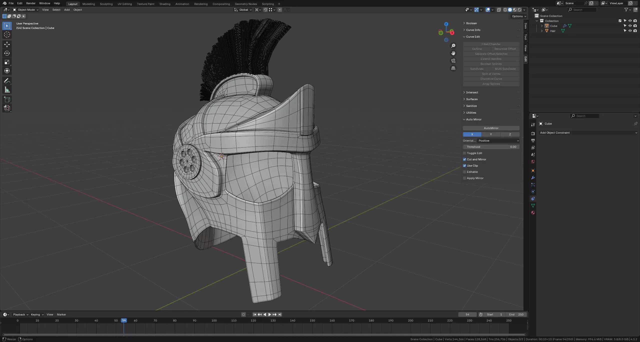 Rome Souvenir Helmet 3D Visualization Free 3D model_7