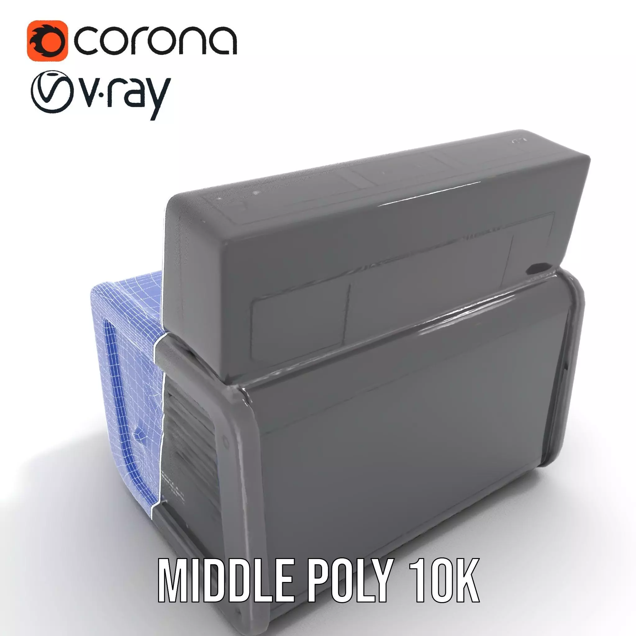 Medical Diagnostic Equipment Model Pack Low-poly 3D model_26