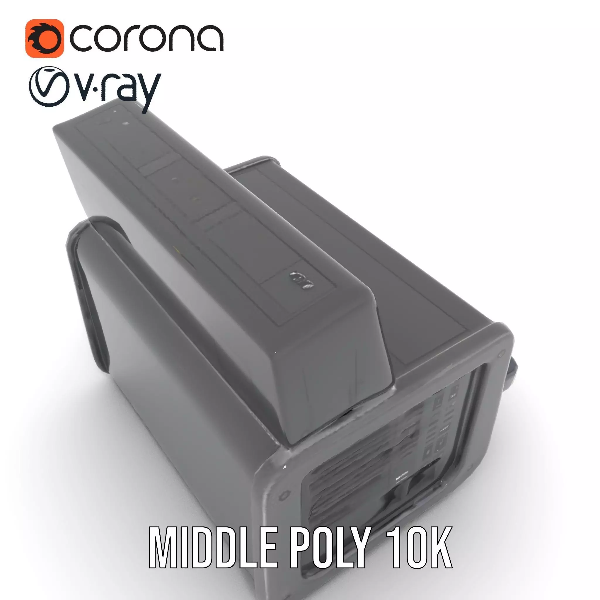 Medical Diagnostic Equipment Model Pack Low-poly 3D model_5