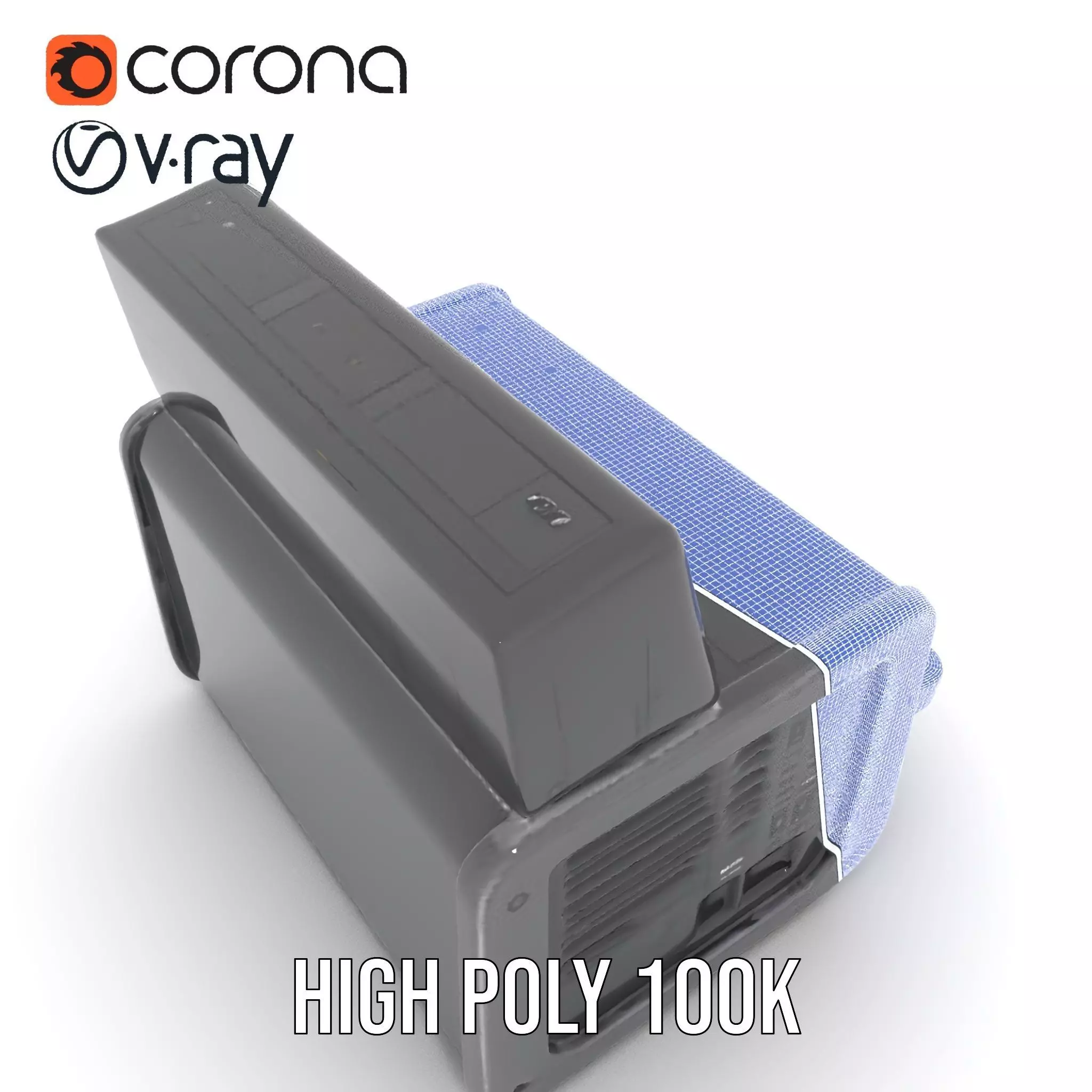 Medical Diagnostic Equipment Model Pack Low-poly 3D model_33