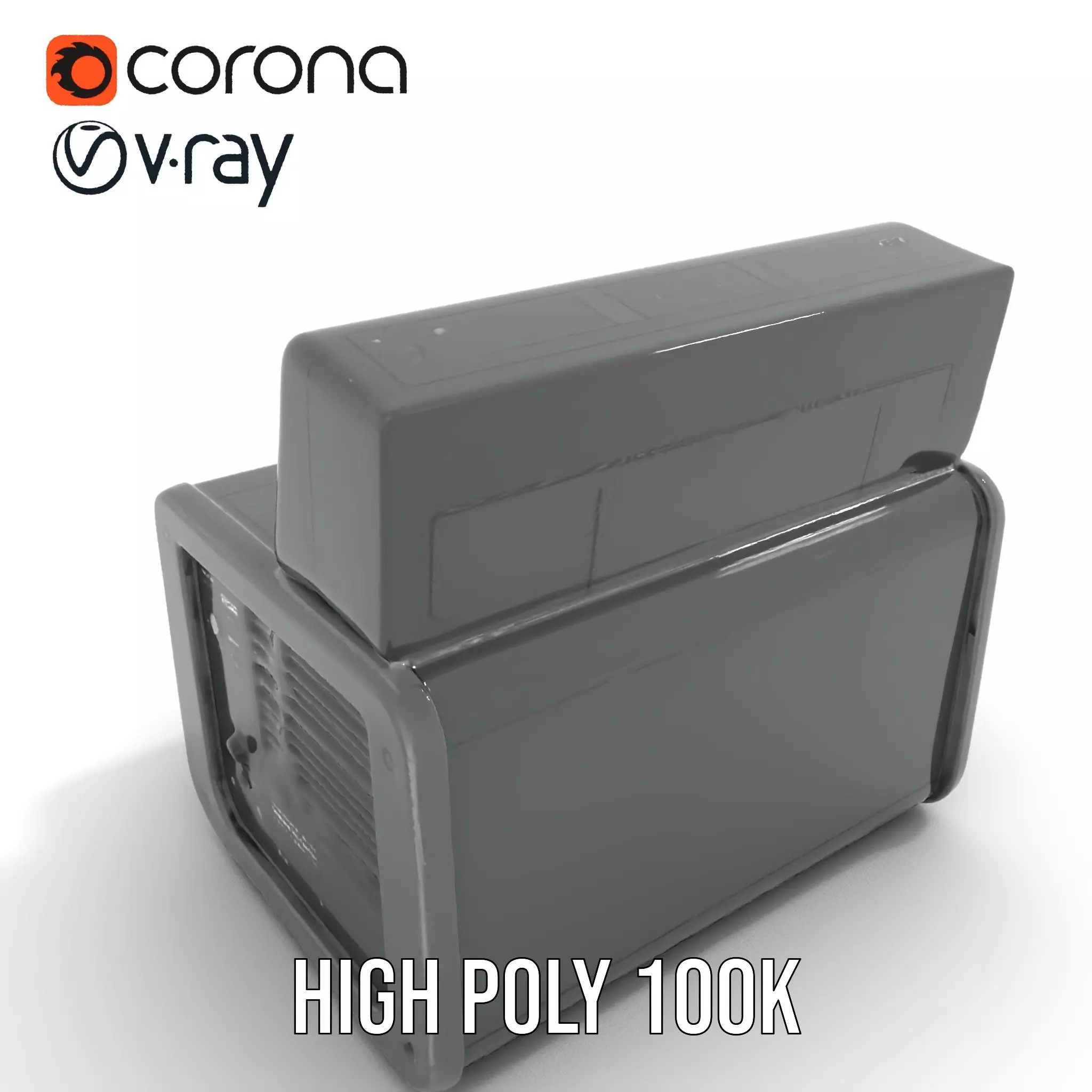 Medical Diagnostic Equipment Model Pack Low-poly 3D model_20