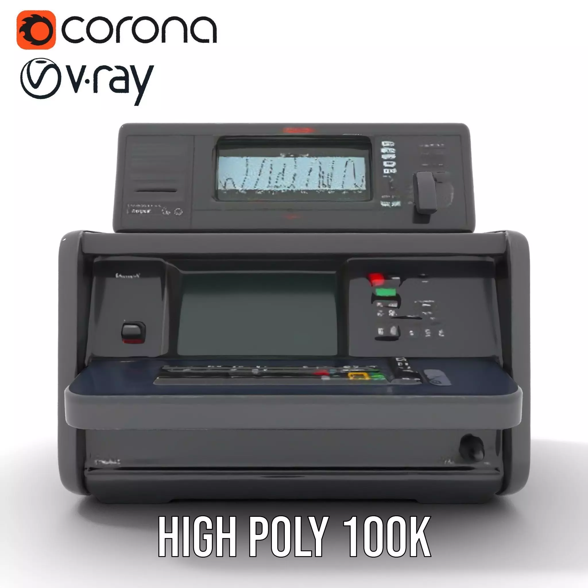 Medical Diagnostic Equipment Model Pack Low-poly 3D model_25