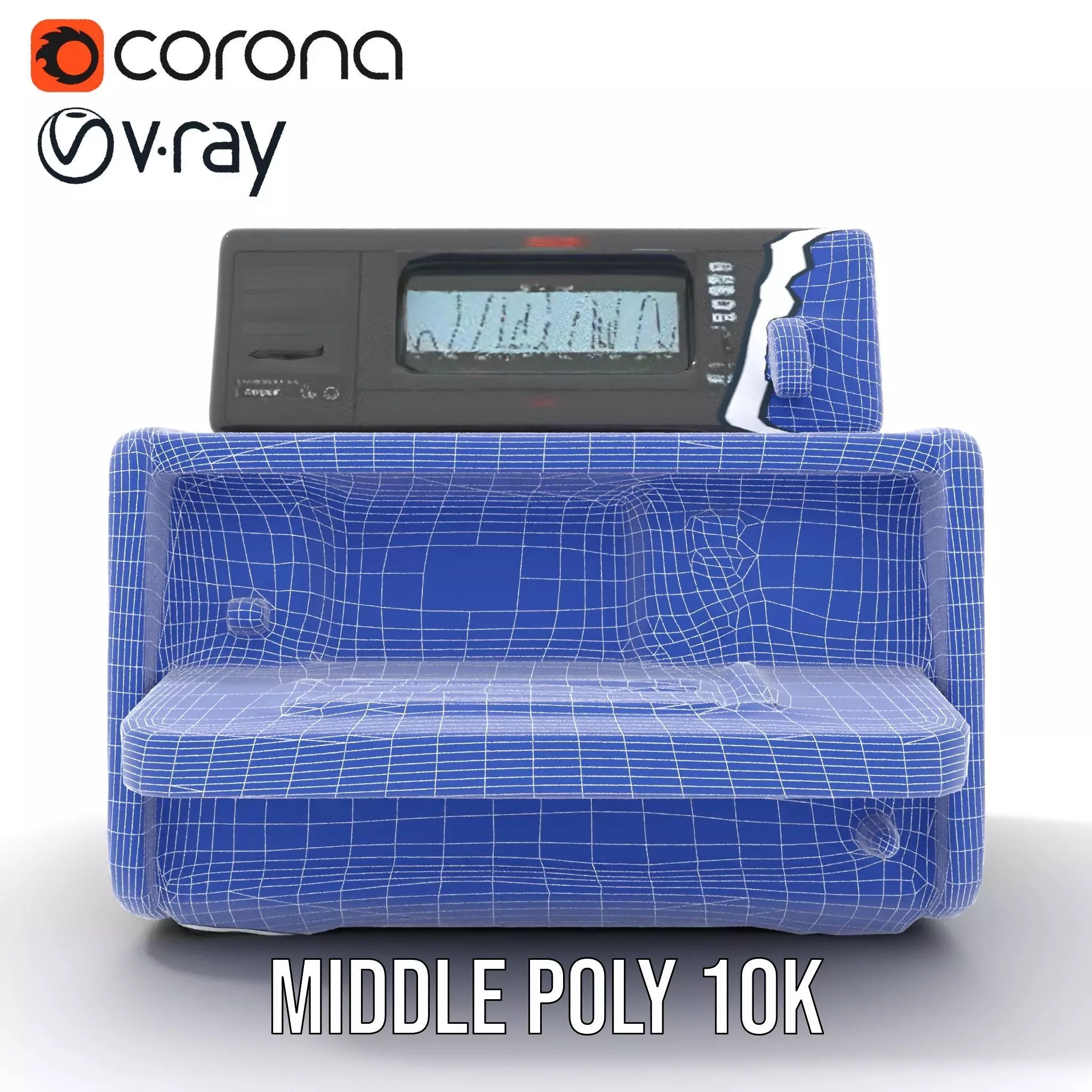 Medical Diagnostic Equipment Model Pack Low-poly 3D model_21