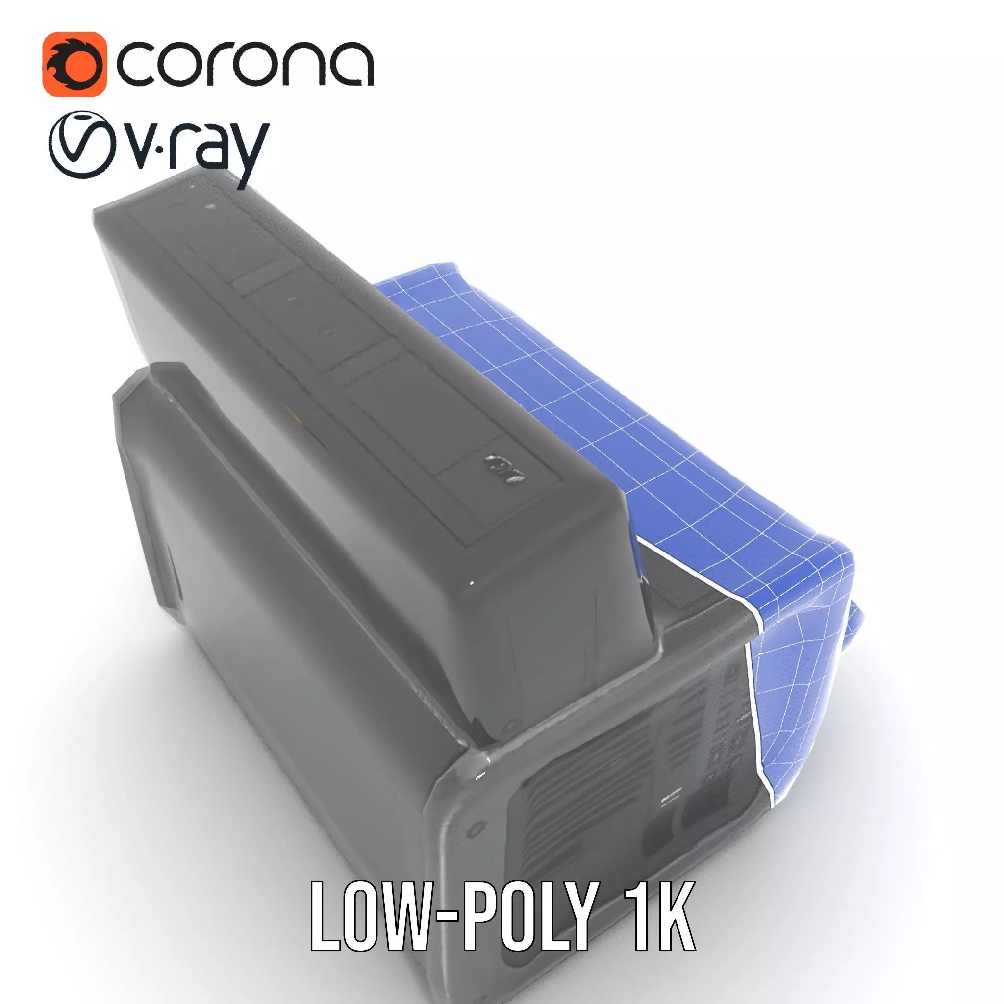 Medical Diagnostic Equipment Model Pack Low-poly 3D model_14