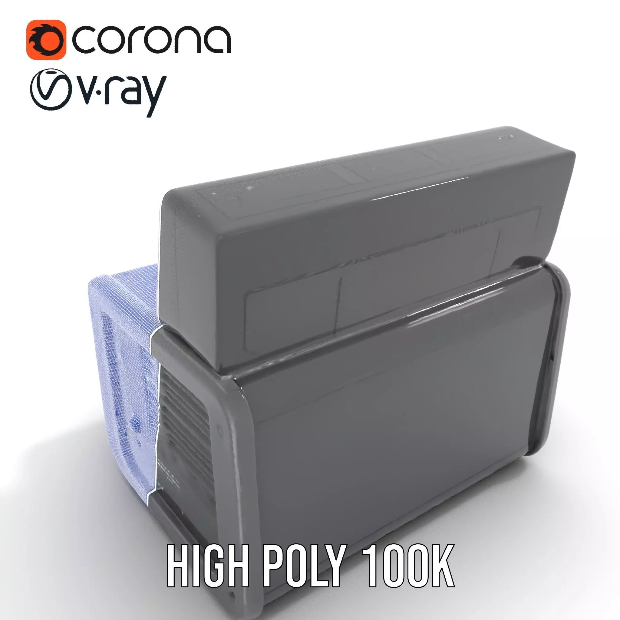 Medical Diagnostic Equipment Model Pack Low-poly 3D model_28