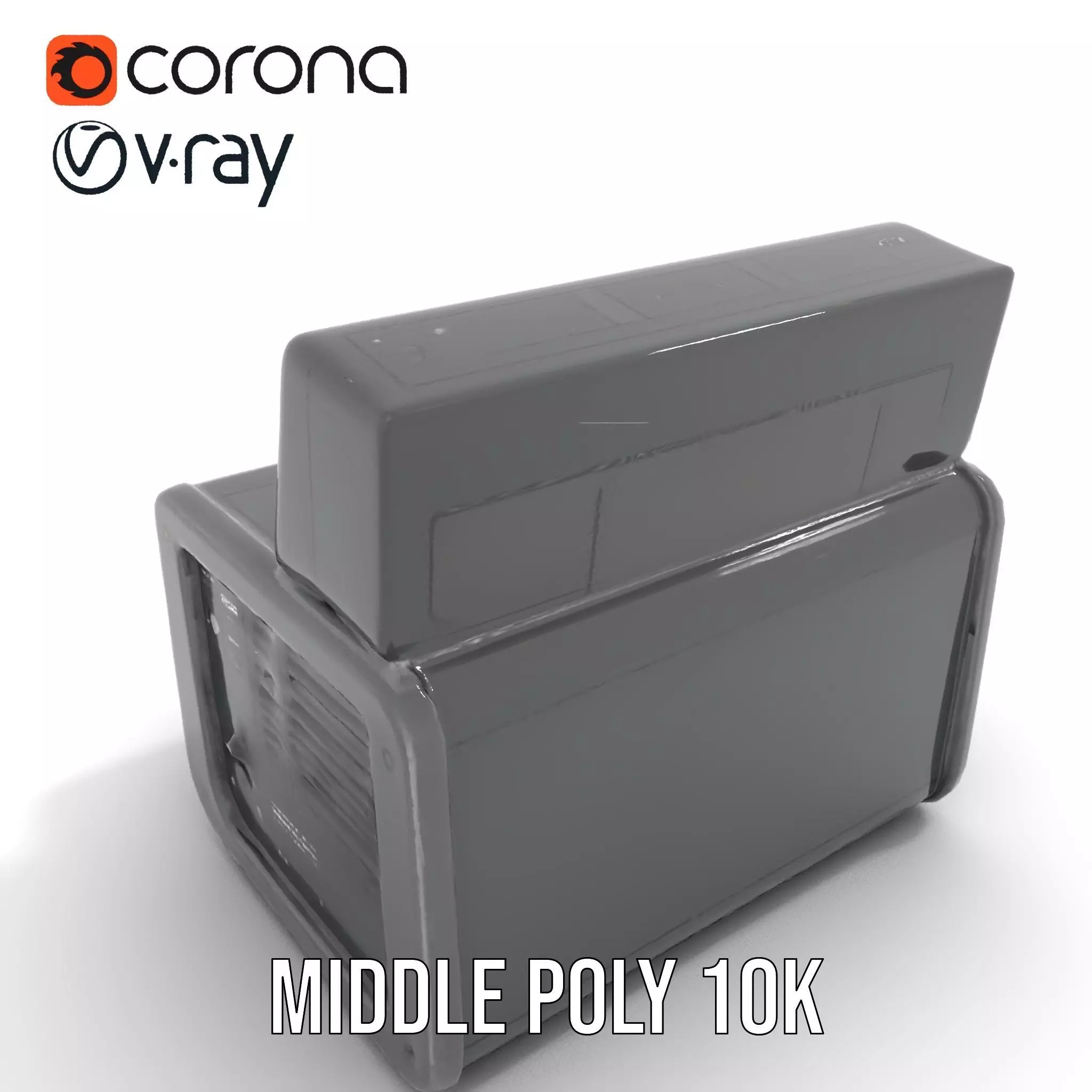 Medical Diagnostic Equipment Model Pack Low-poly 3D model_11