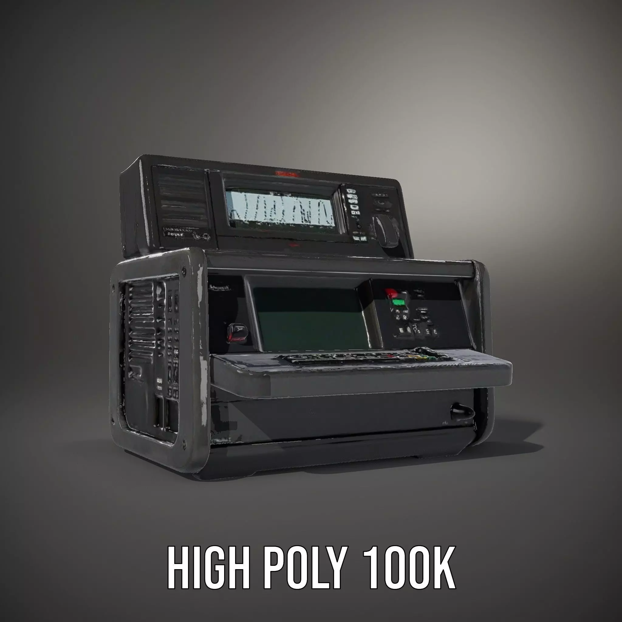 Medical Diagnostic Equipment Model Pack Low-poly 3D model_8