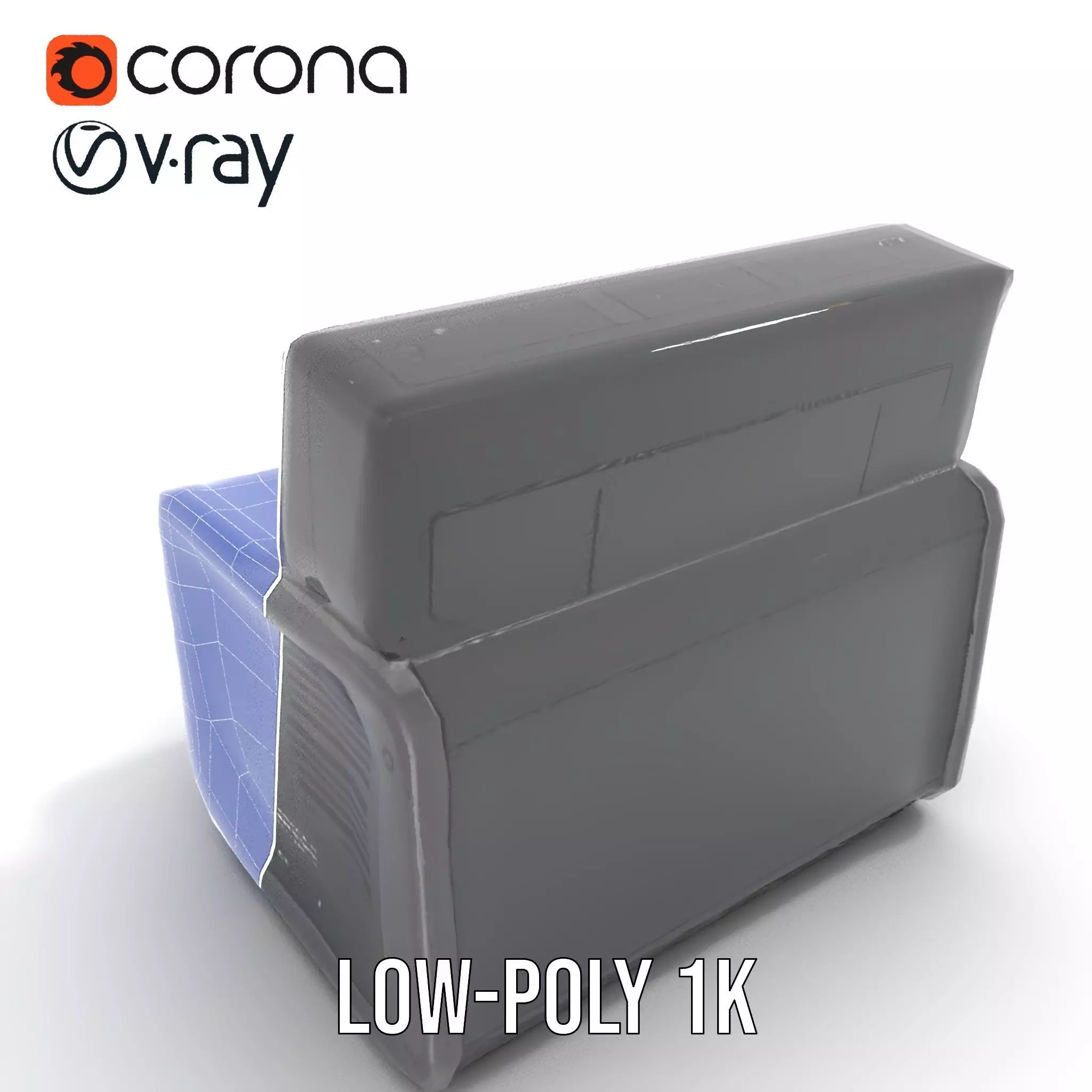 Medical Diagnostic Equipment Model Pack Low-poly 3D model_19