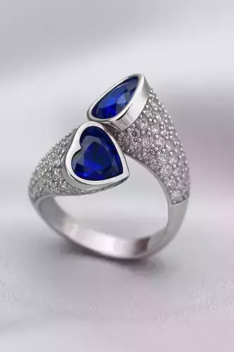 Ring heart Model 7757