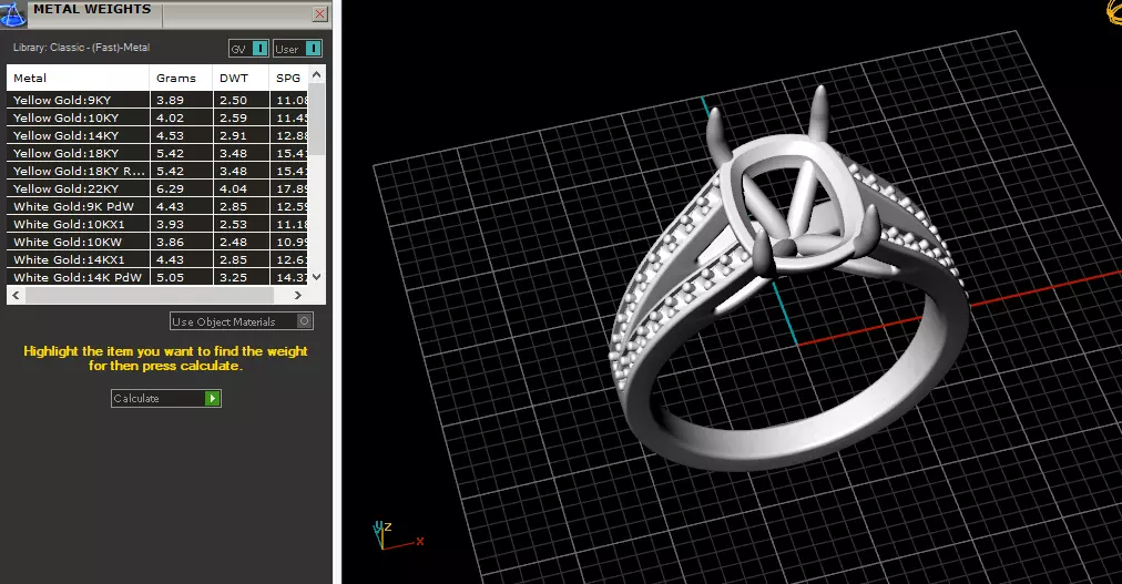 Solitaire engagement rings Model 7756 3D print model_7