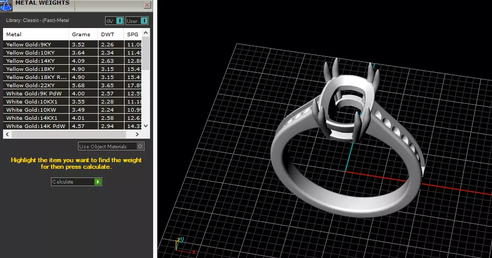 Solitaire engagement rings Model 7754 3D print model_7