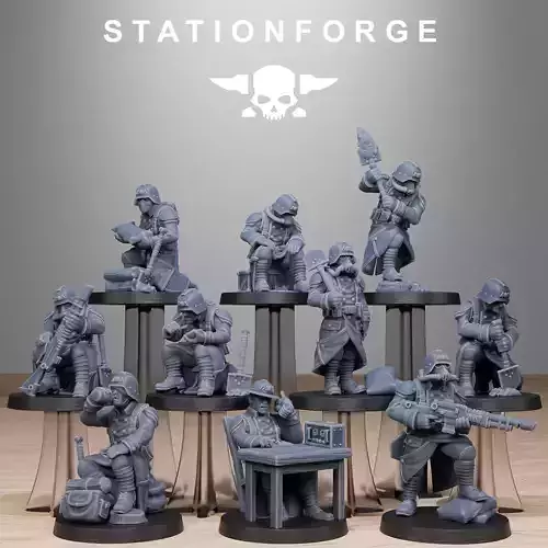 GrimGuard Chill Squad 3D print model