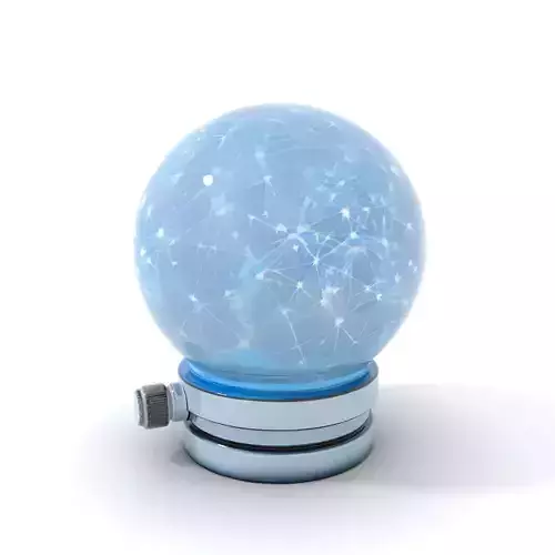 Glowing Network Sphere Lamp Model Pack
