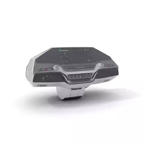 Futuristic Vehicle Dashboard model pack with Interactive Display