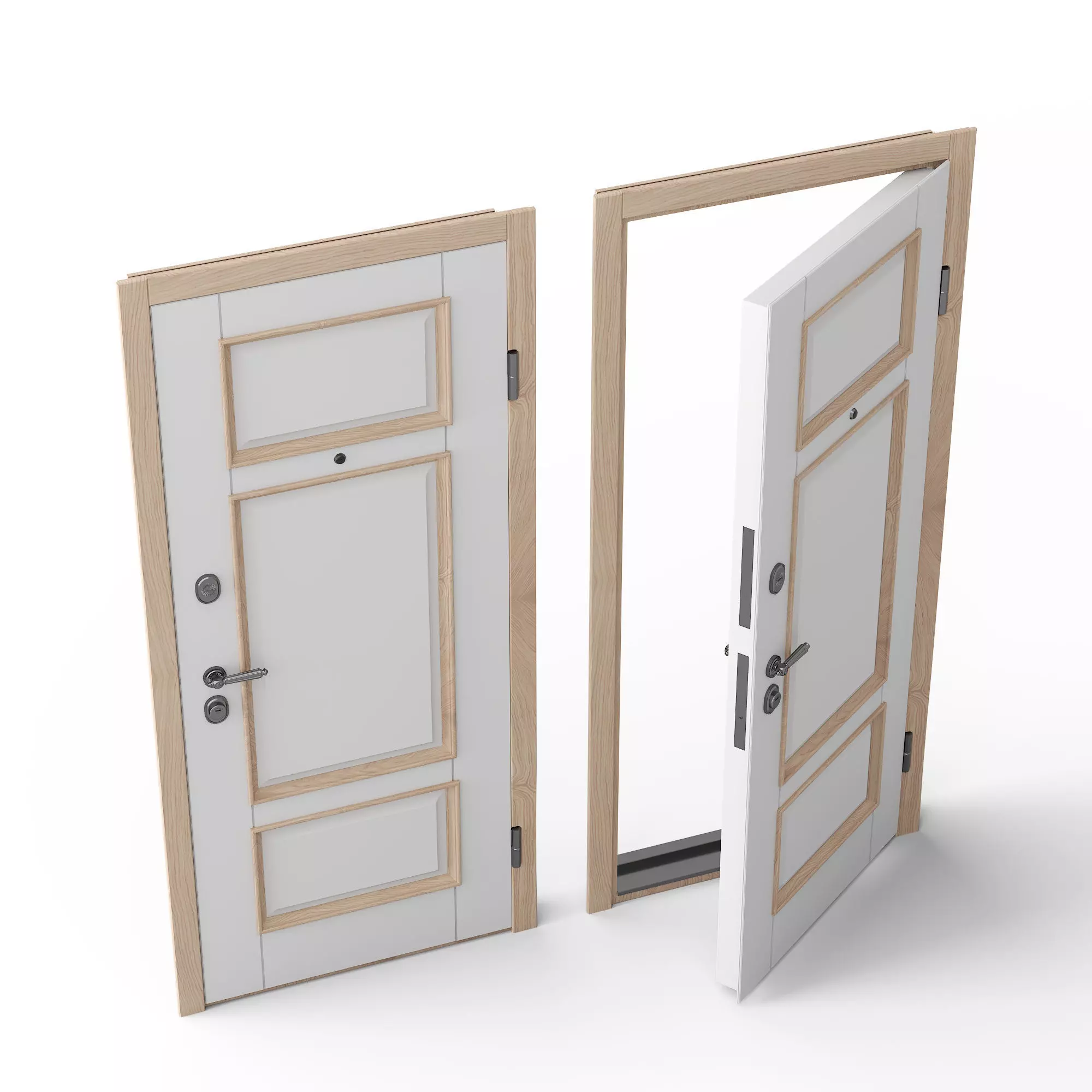 Zev Door 3D model_1