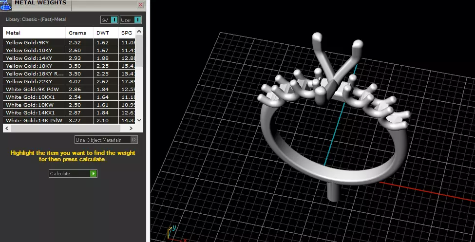Solitaire pear engagement rings Model 7796 3D print model_6