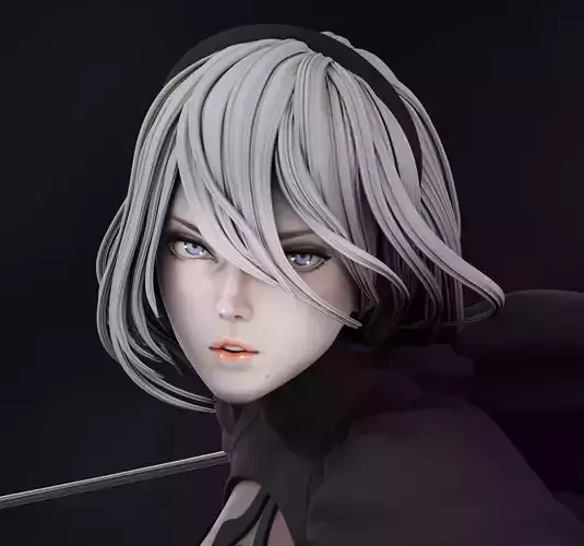 NIER AUTOMATA 2B STL 