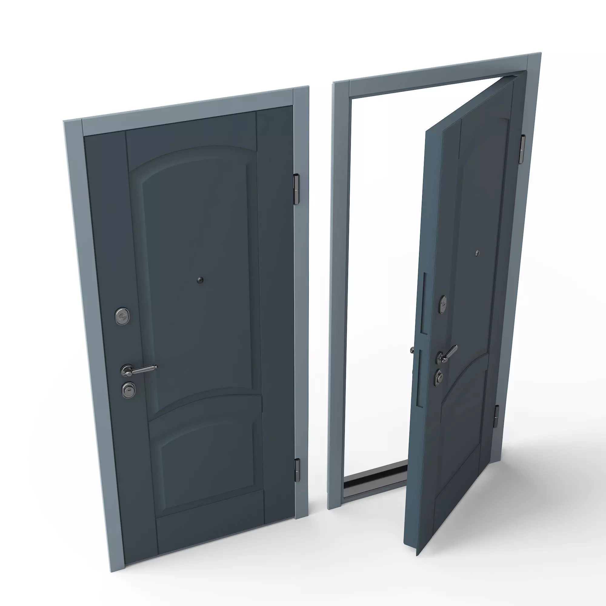 Rannv Door 3D model_1