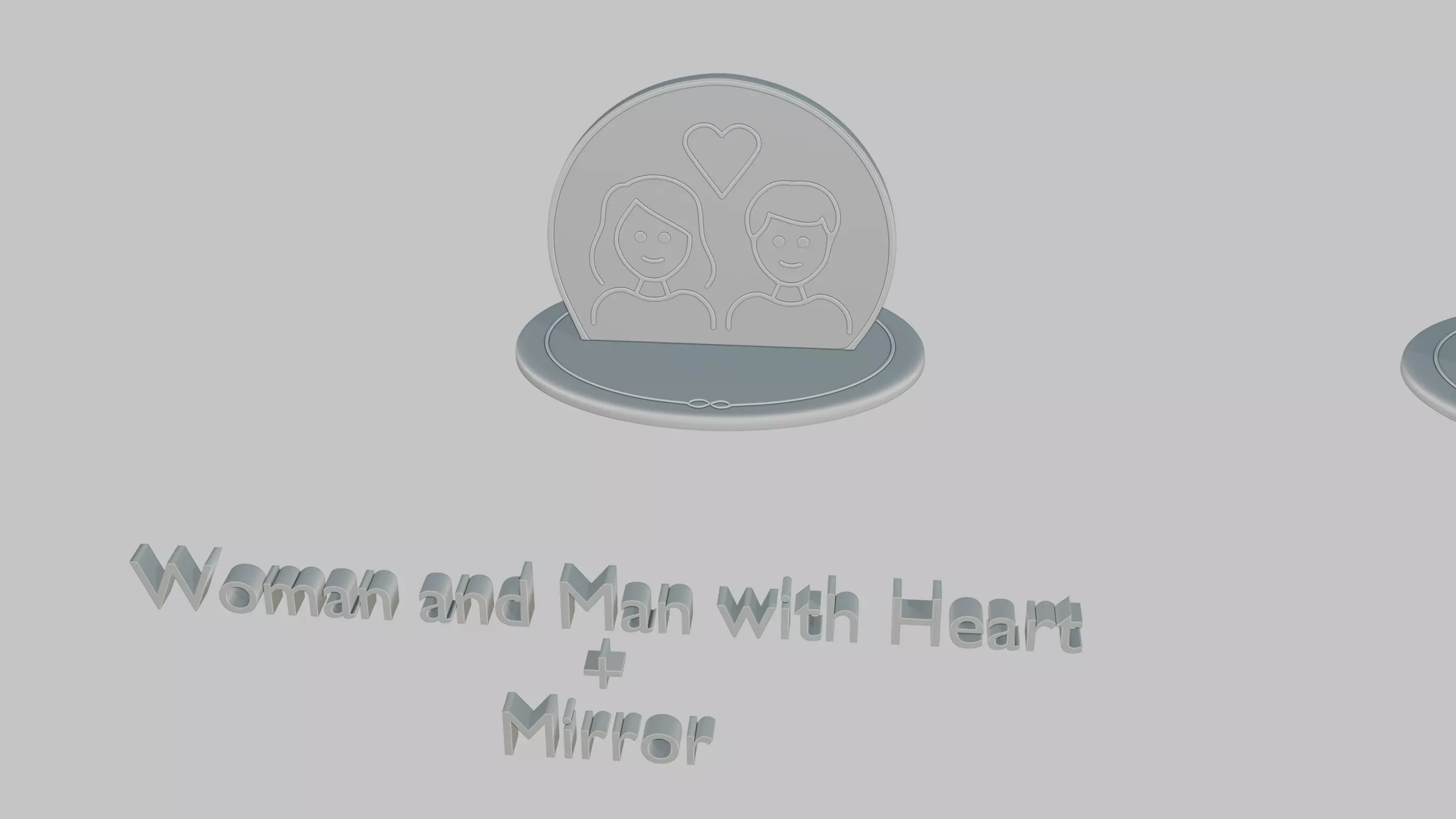 Family Mini Pack Emoji Statues 3D print model_1