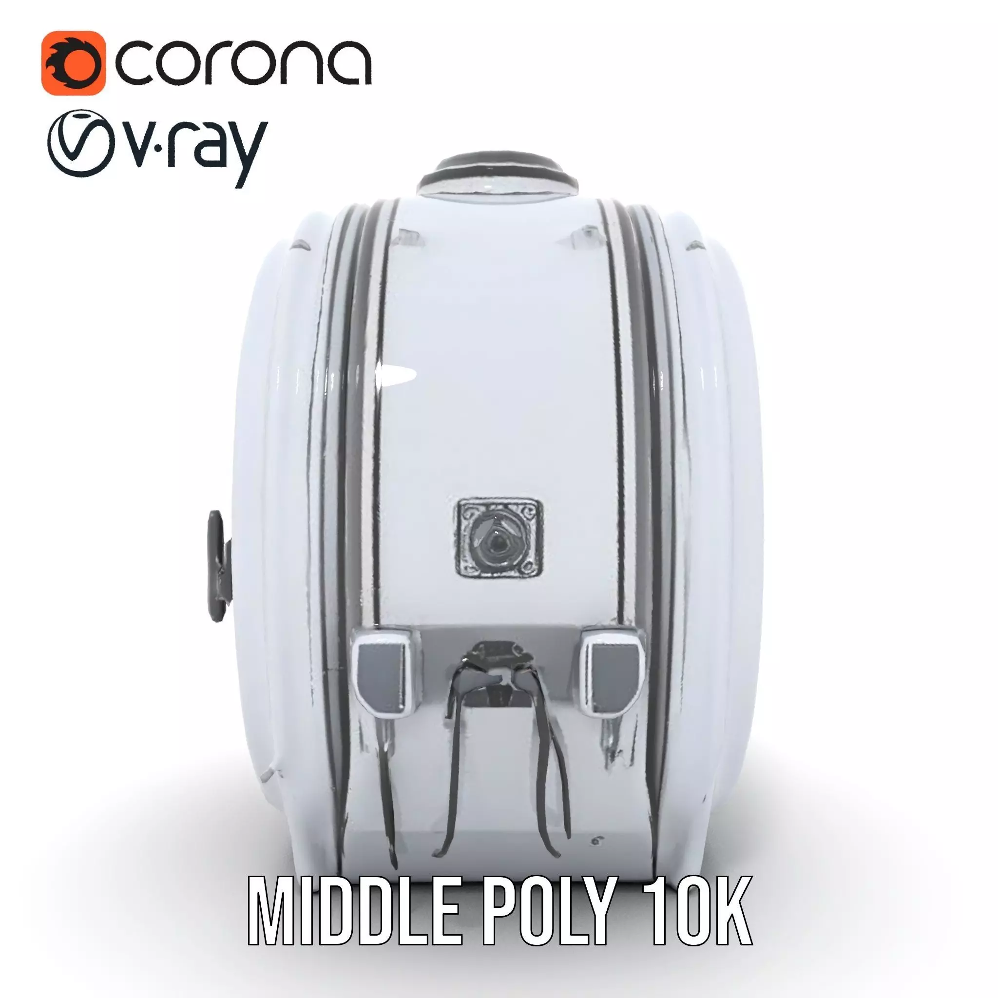 Futuristic Capsule Interior Model Pack Low-poly 3D model_5