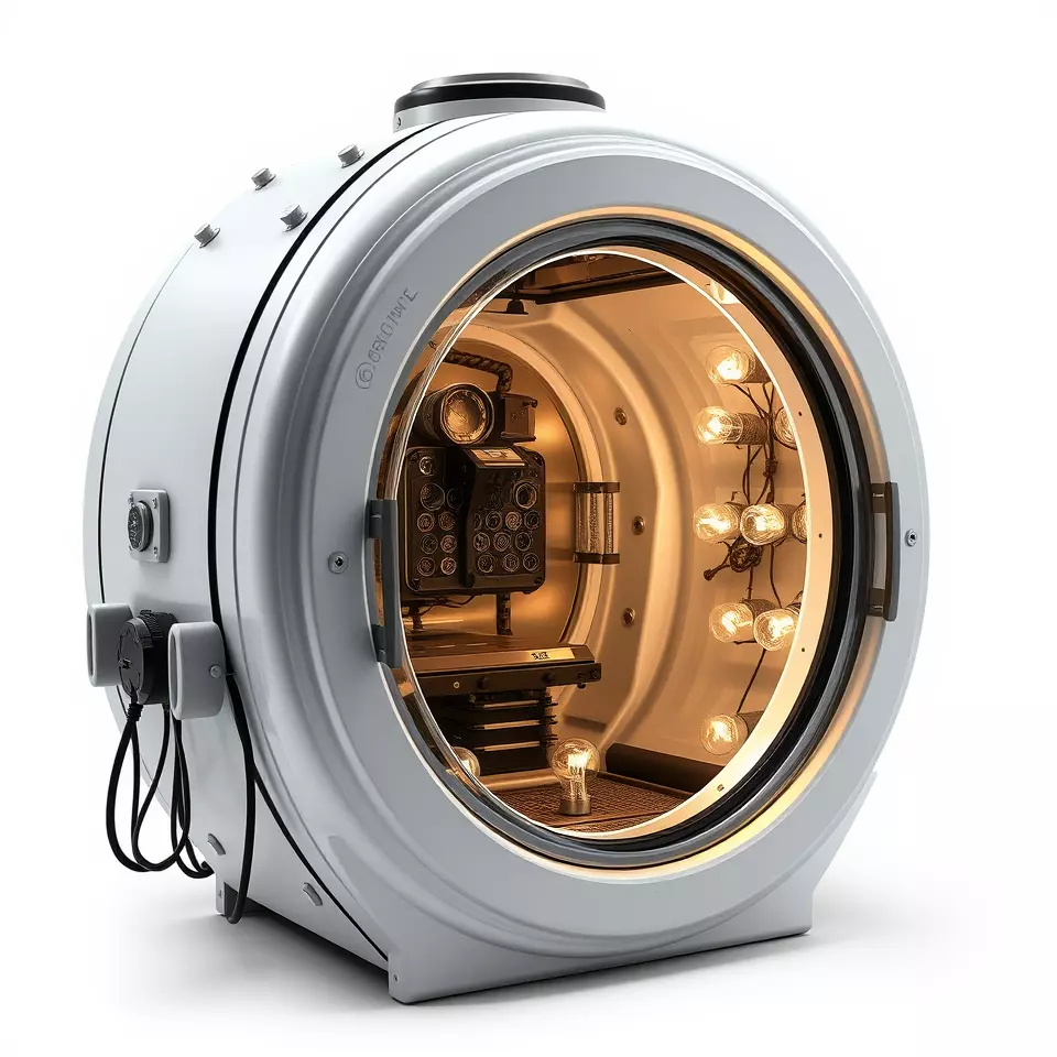 Futuristic Capsule Interior Model Pack Low-poly 3D model_2