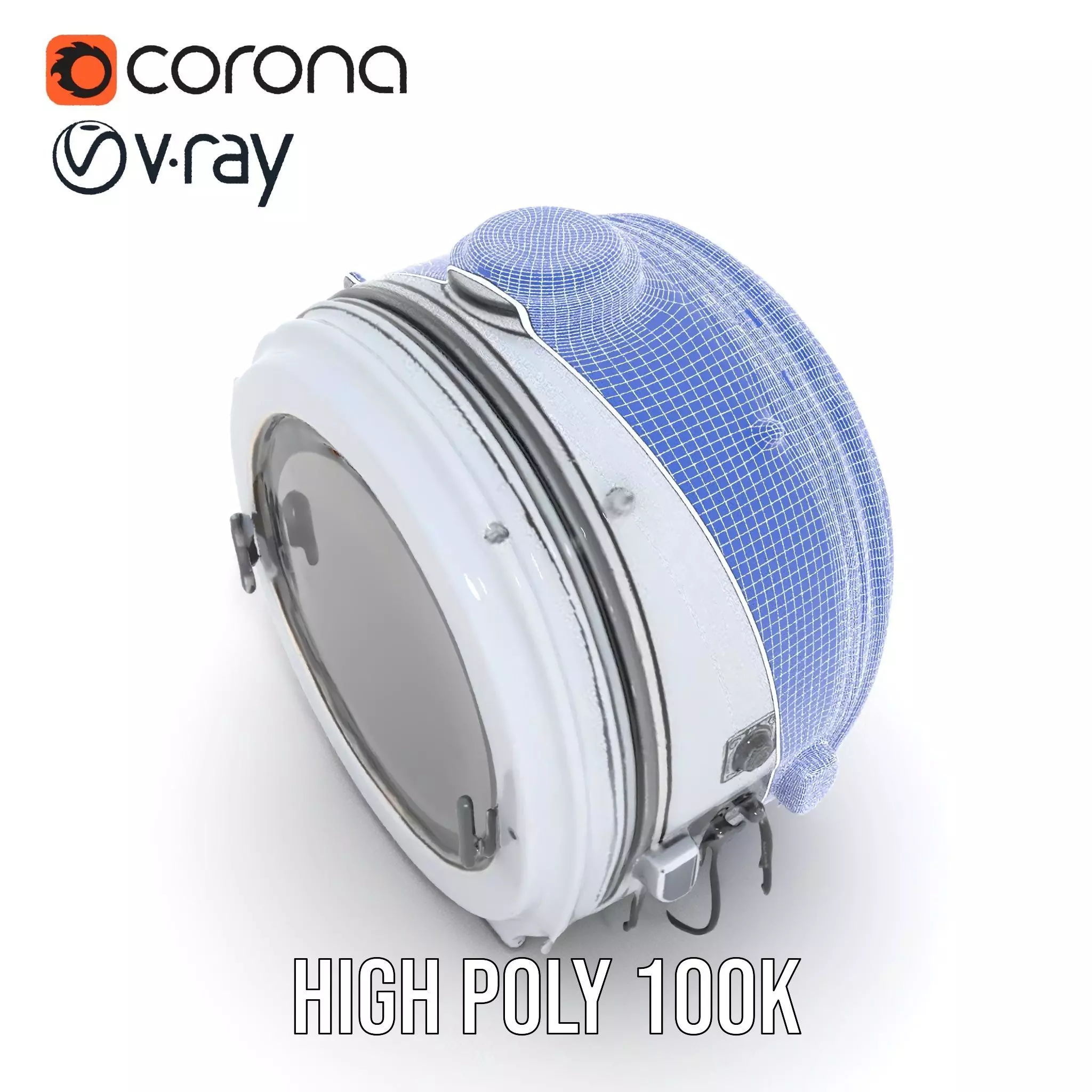 Futuristic Capsule Interior Model Pack Low-poly 3D model_29