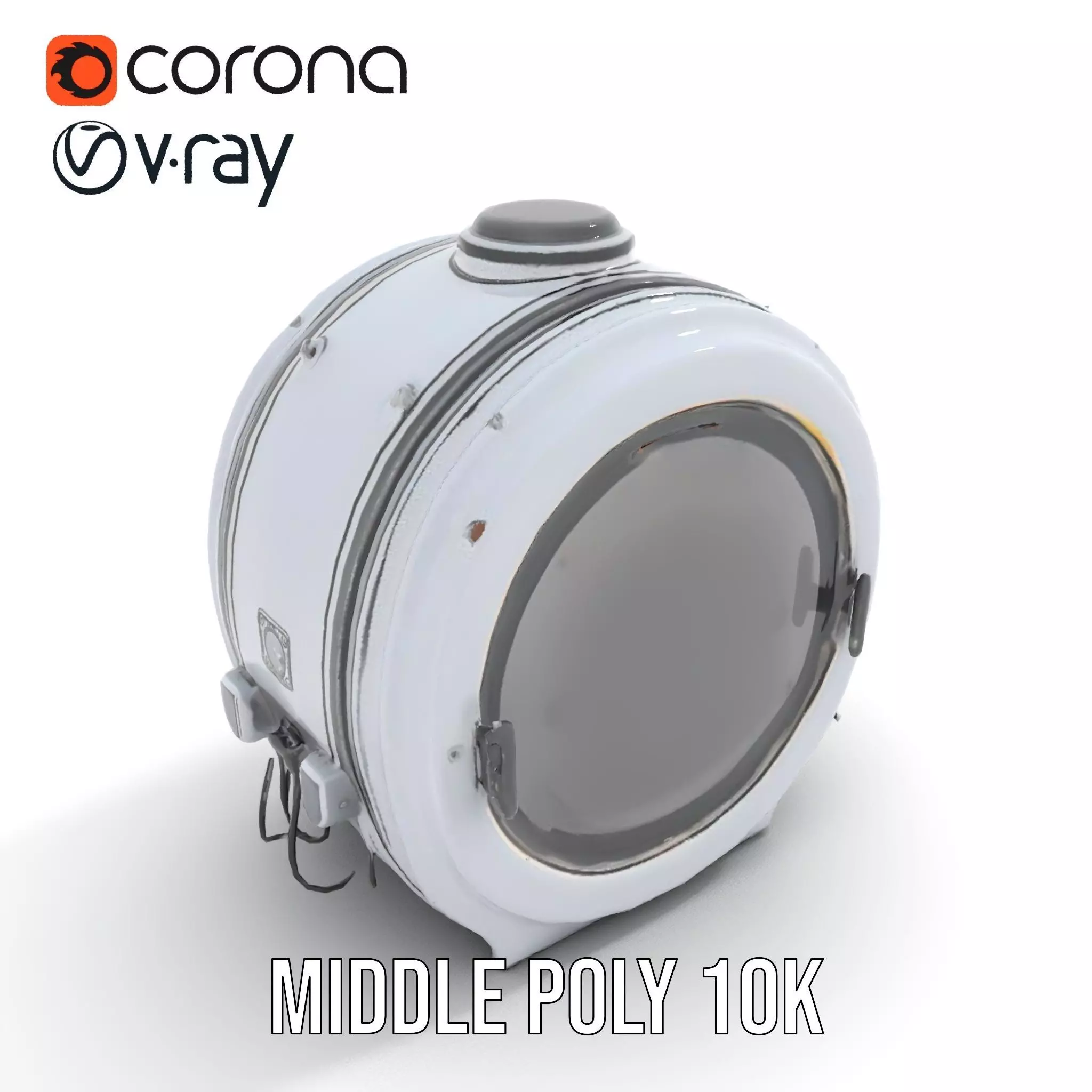 Futuristic Capsule Interior Model Pack Low-poly 3D model_12