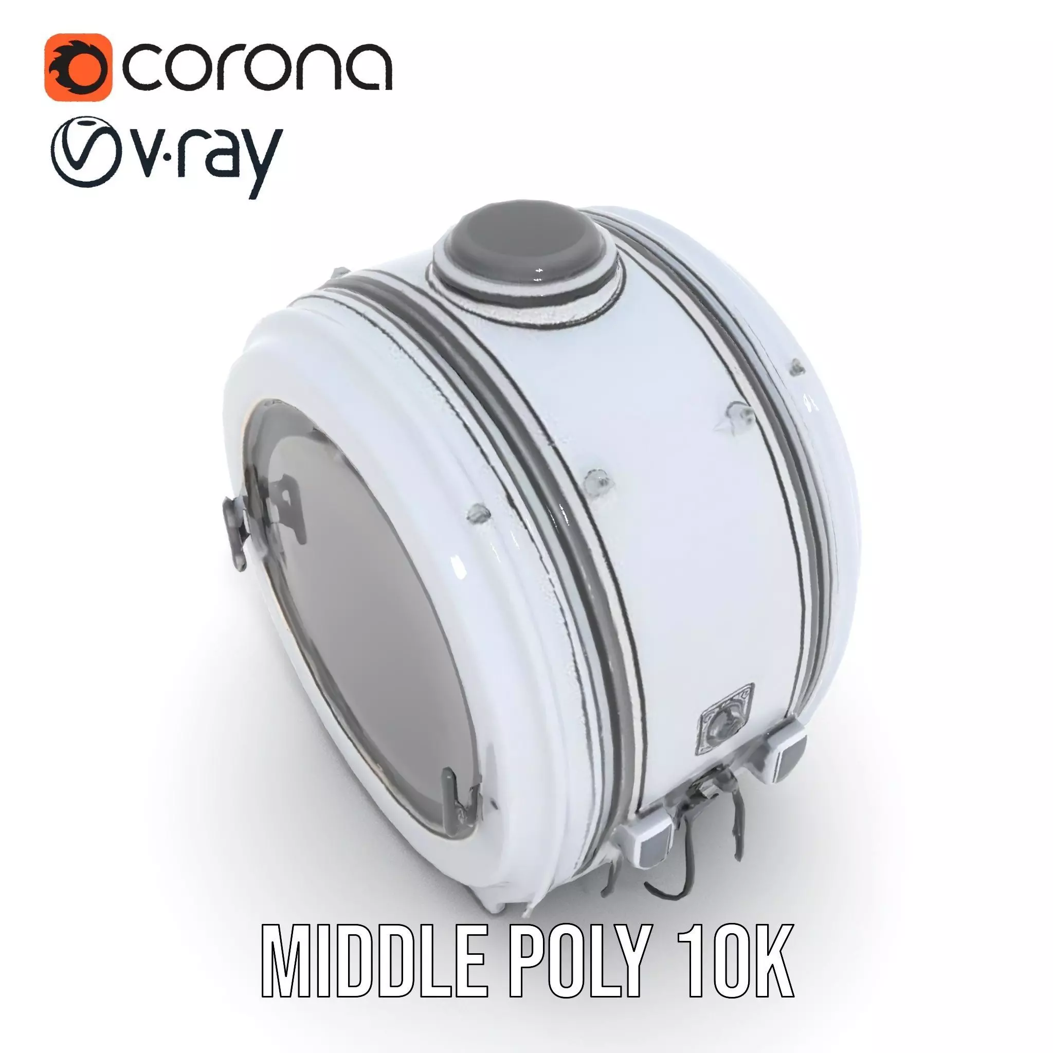 Futuristic Capsule Interior Model Pack Low-poly 3D model_15