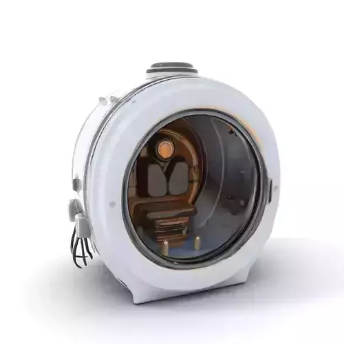 Futuristic Capsule Interior Model Pack Low-poly 3D model