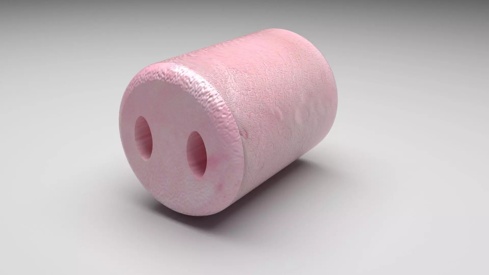 Marshmallow Pig Nose 3D model_2