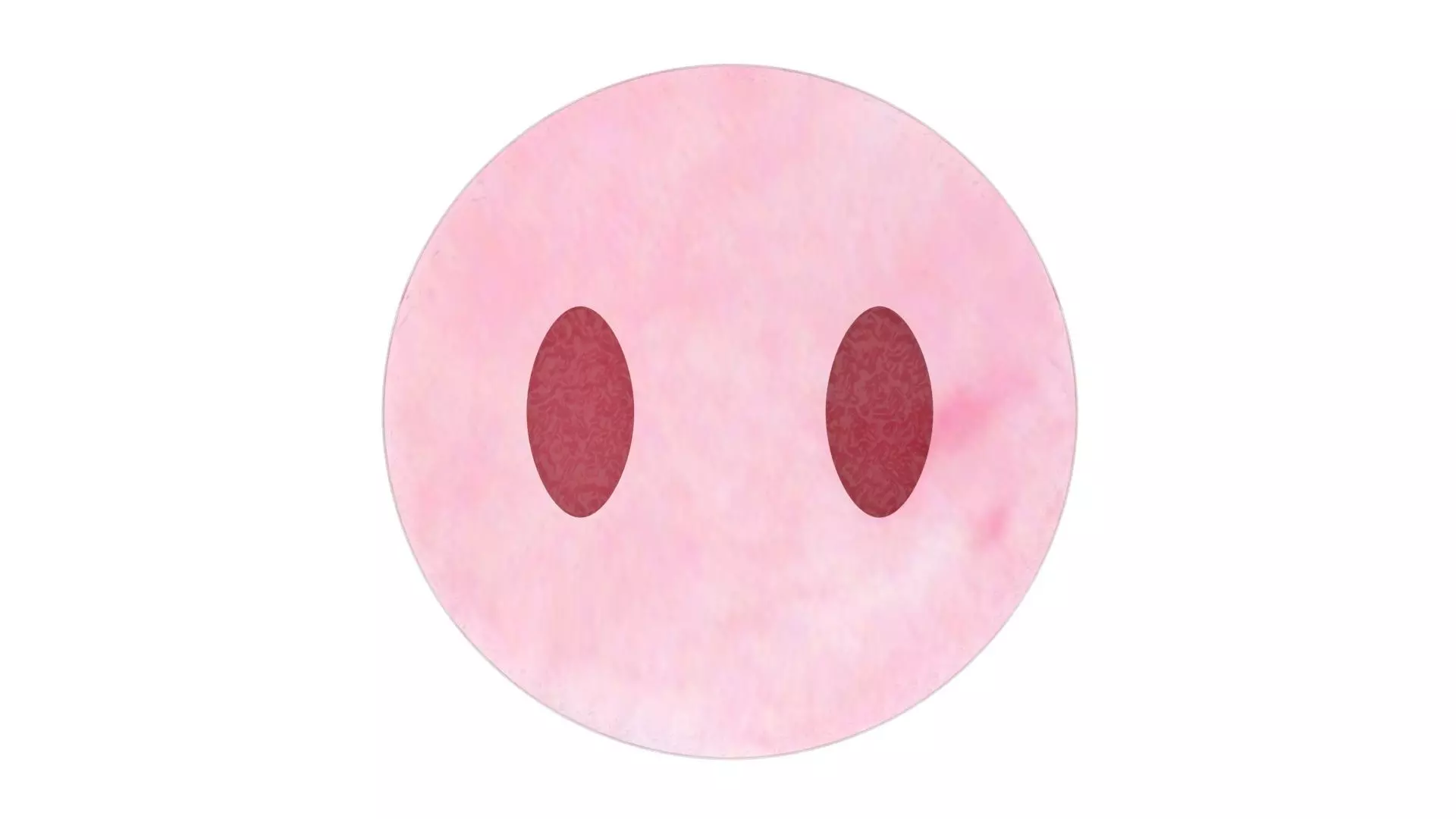 Marshmallow Pig Nose 3D model_16