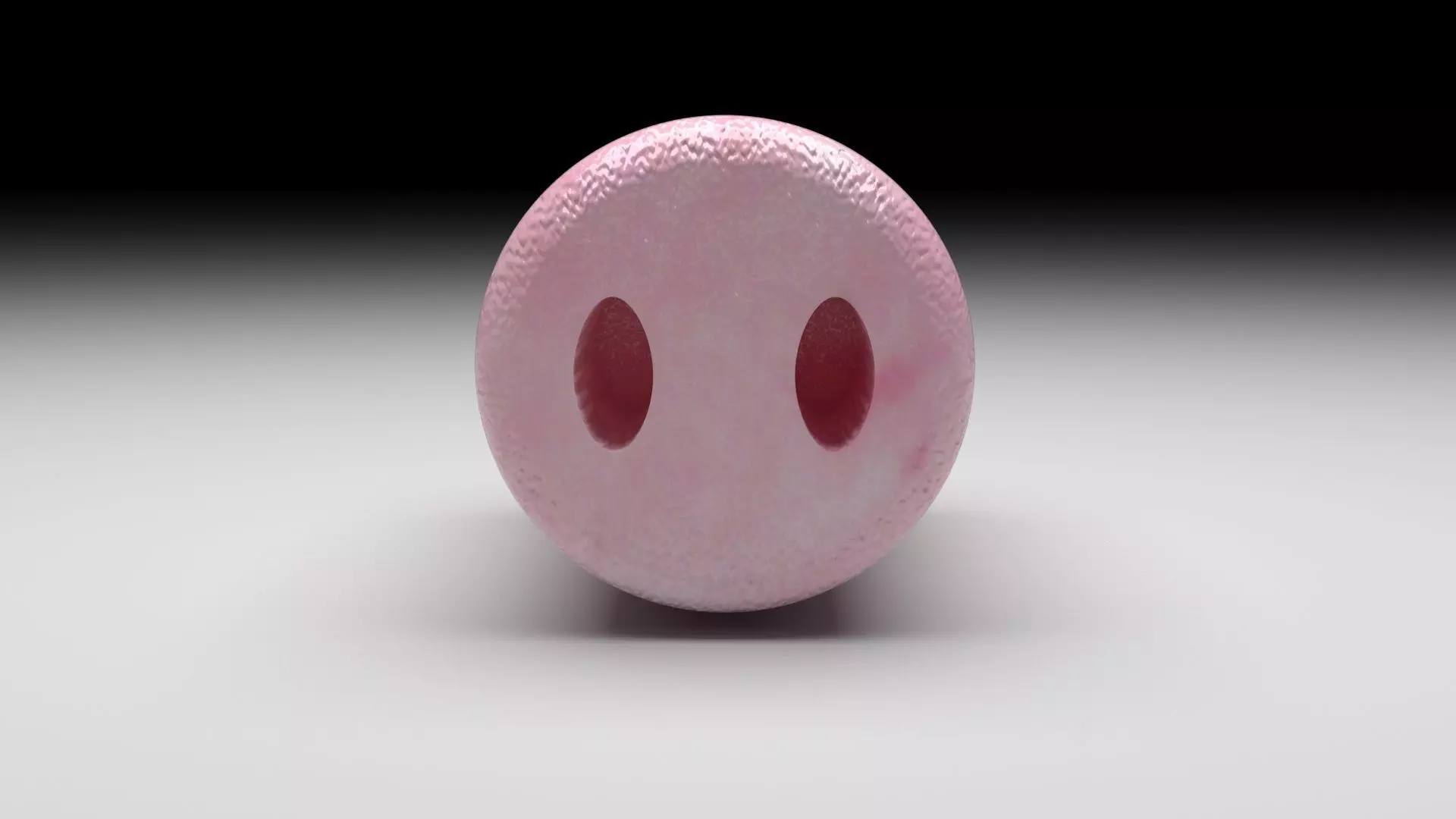 Marshmallow Pig Nose 3D model_1