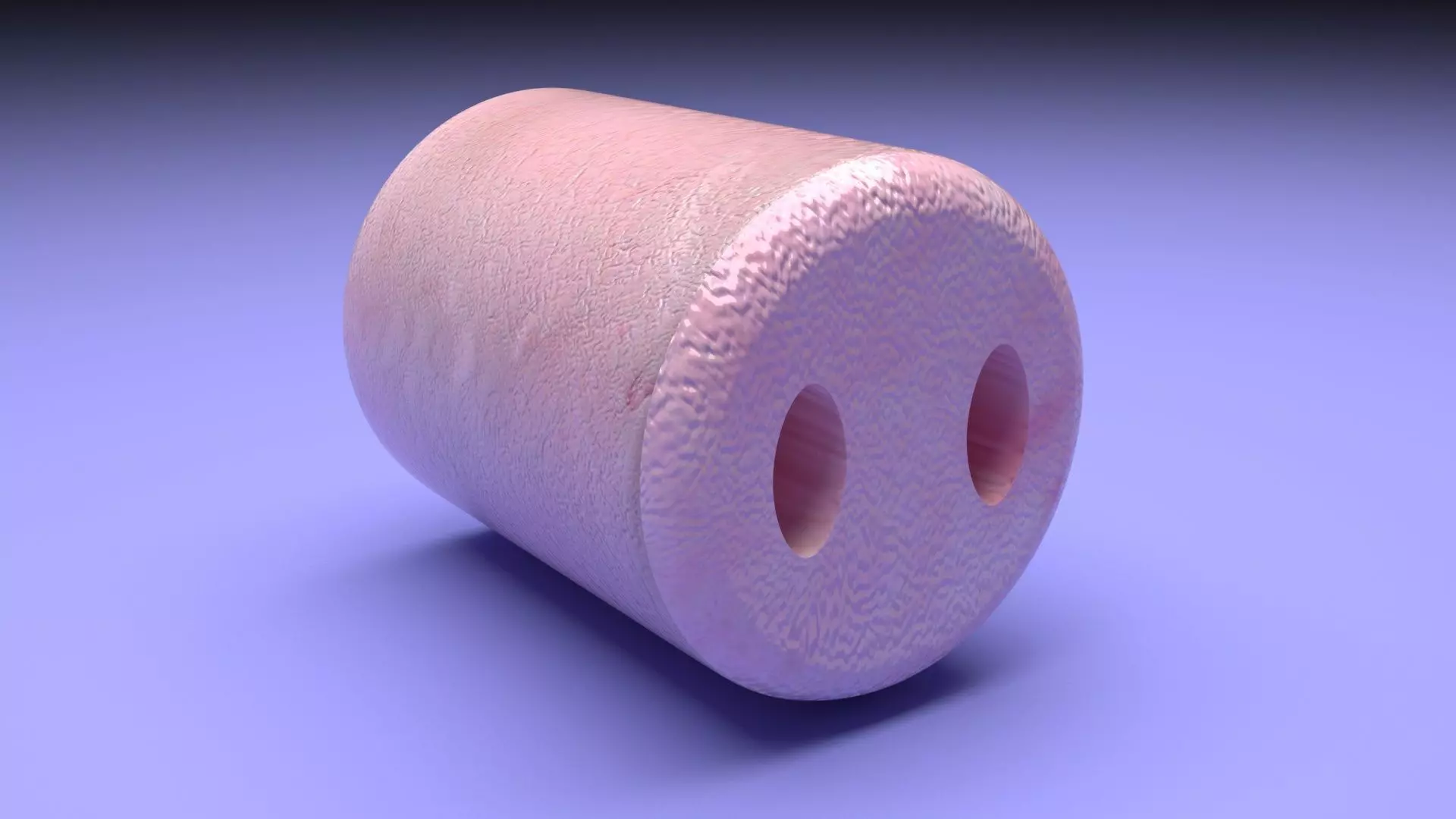 Marshmallow Pig Nose 3D model_6
