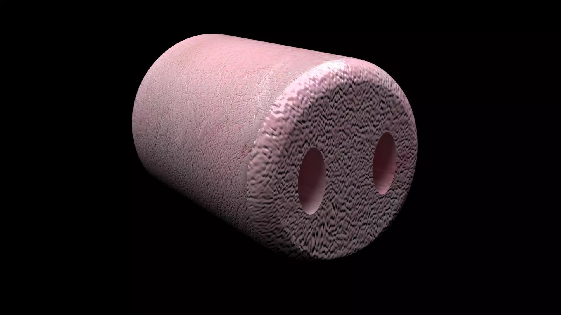 Marshmallow Pig Nose 3D model_7