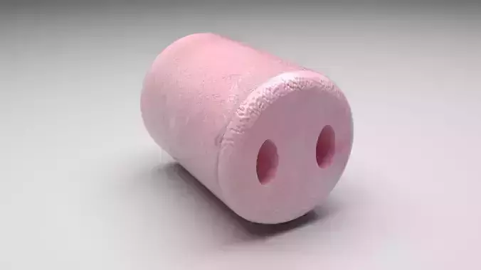 Marshmallow Pig Nose