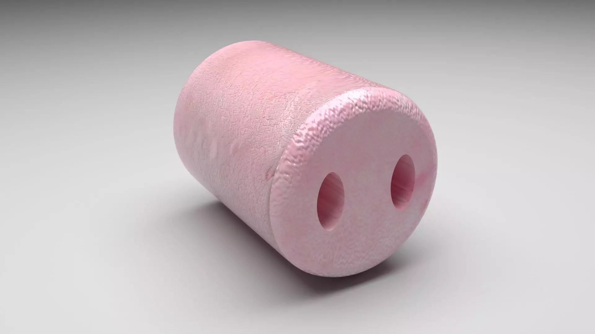 Marshmallow Pig Nose 3D model_0