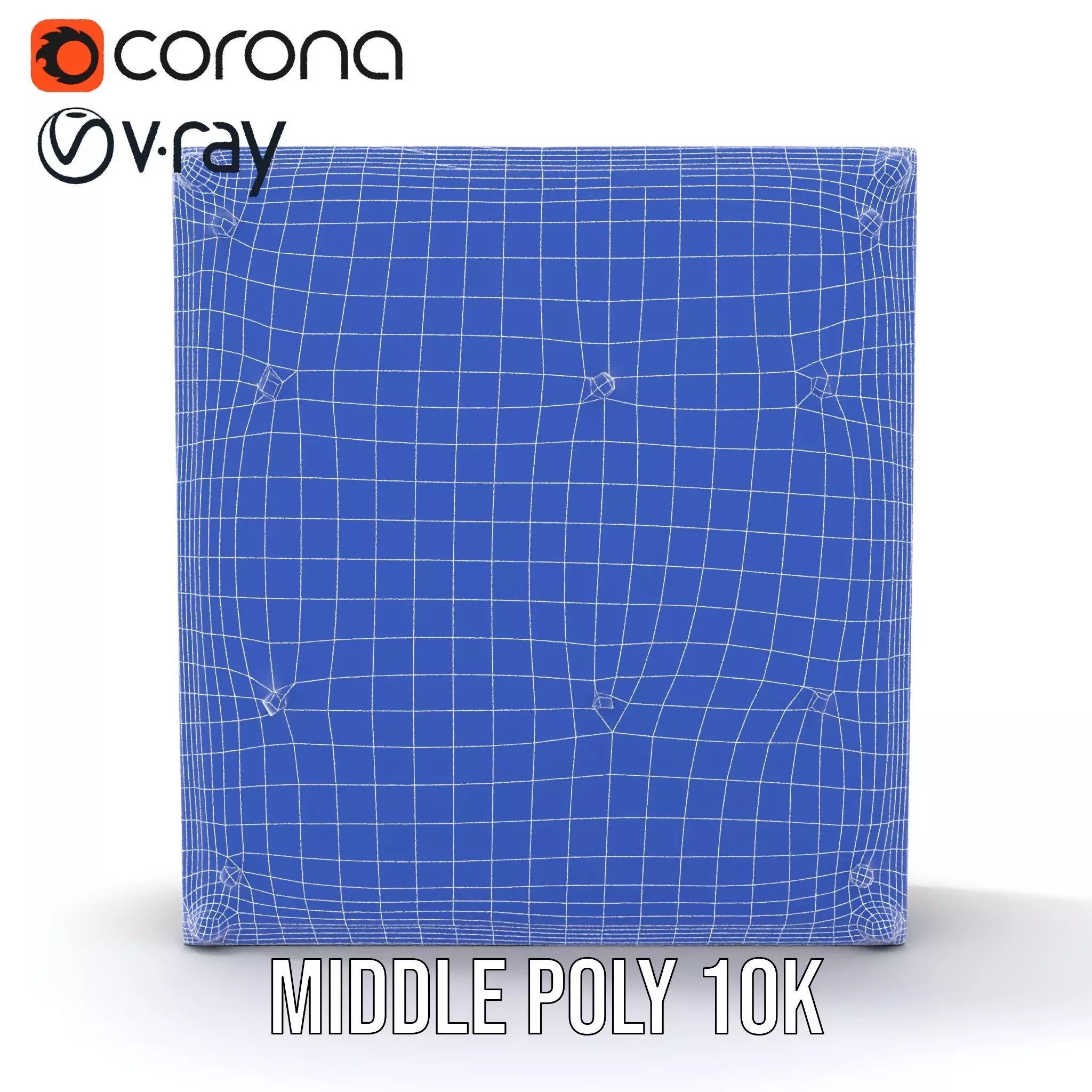 Metallic Wall Panel Model Pack Low-poly 3D model_27