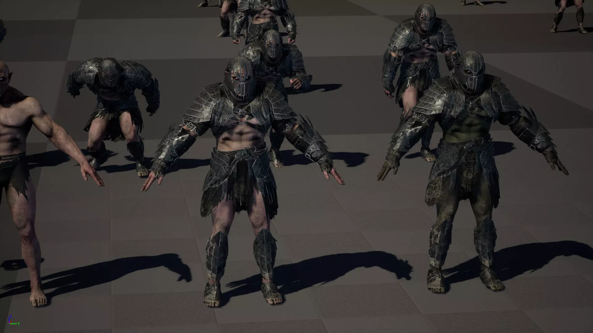 OrcKnight Low-poly 3D model_30